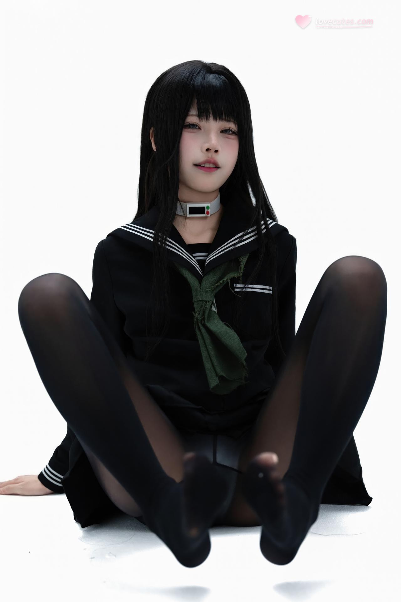 [cosplay] Shimizu Nagi - Rinne Byakuya white-hair costume set 사진 세트 72P