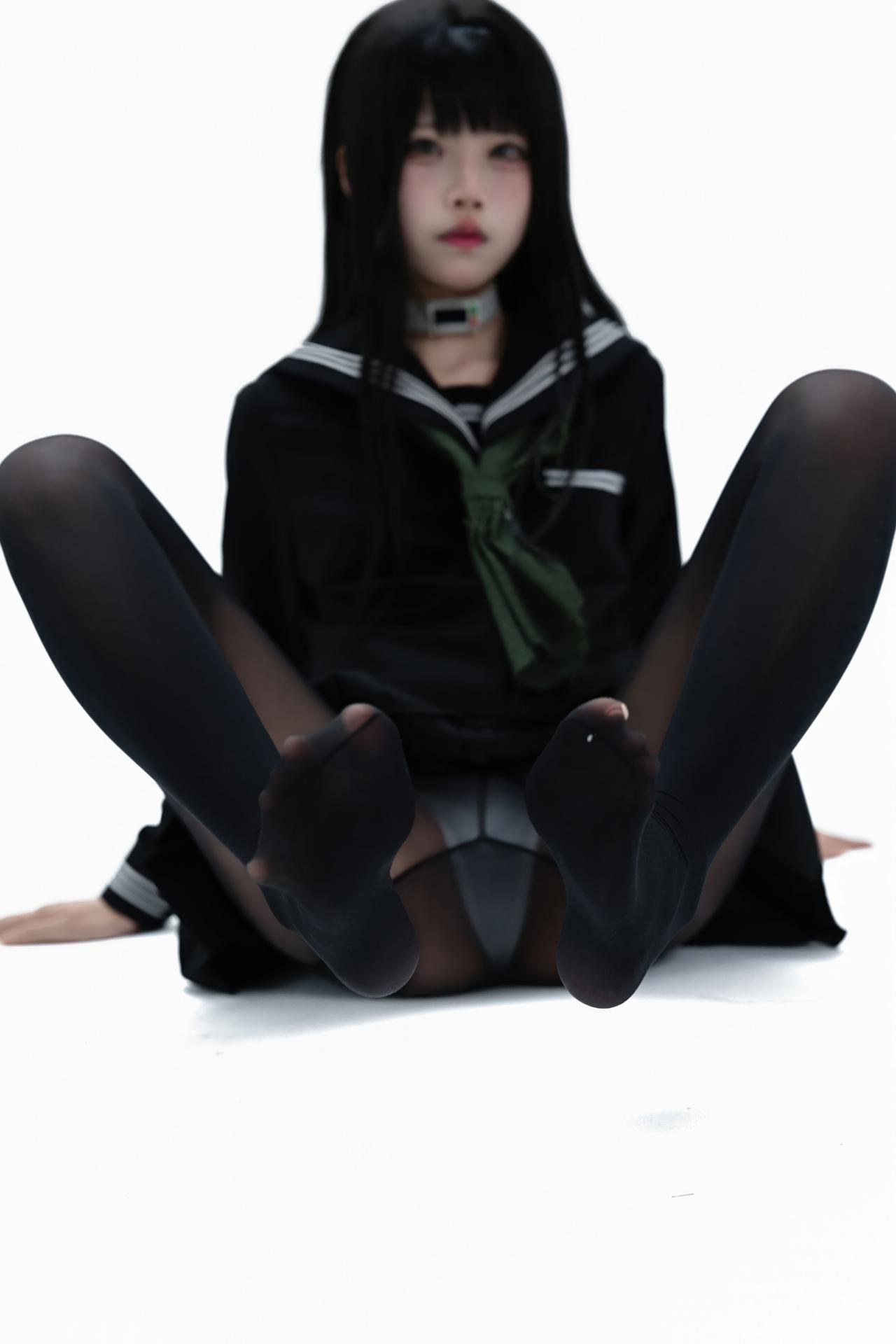 [cosplay] Shimizu Nagi - Rinne Byakuya white-hair costume set 写真セット 72P