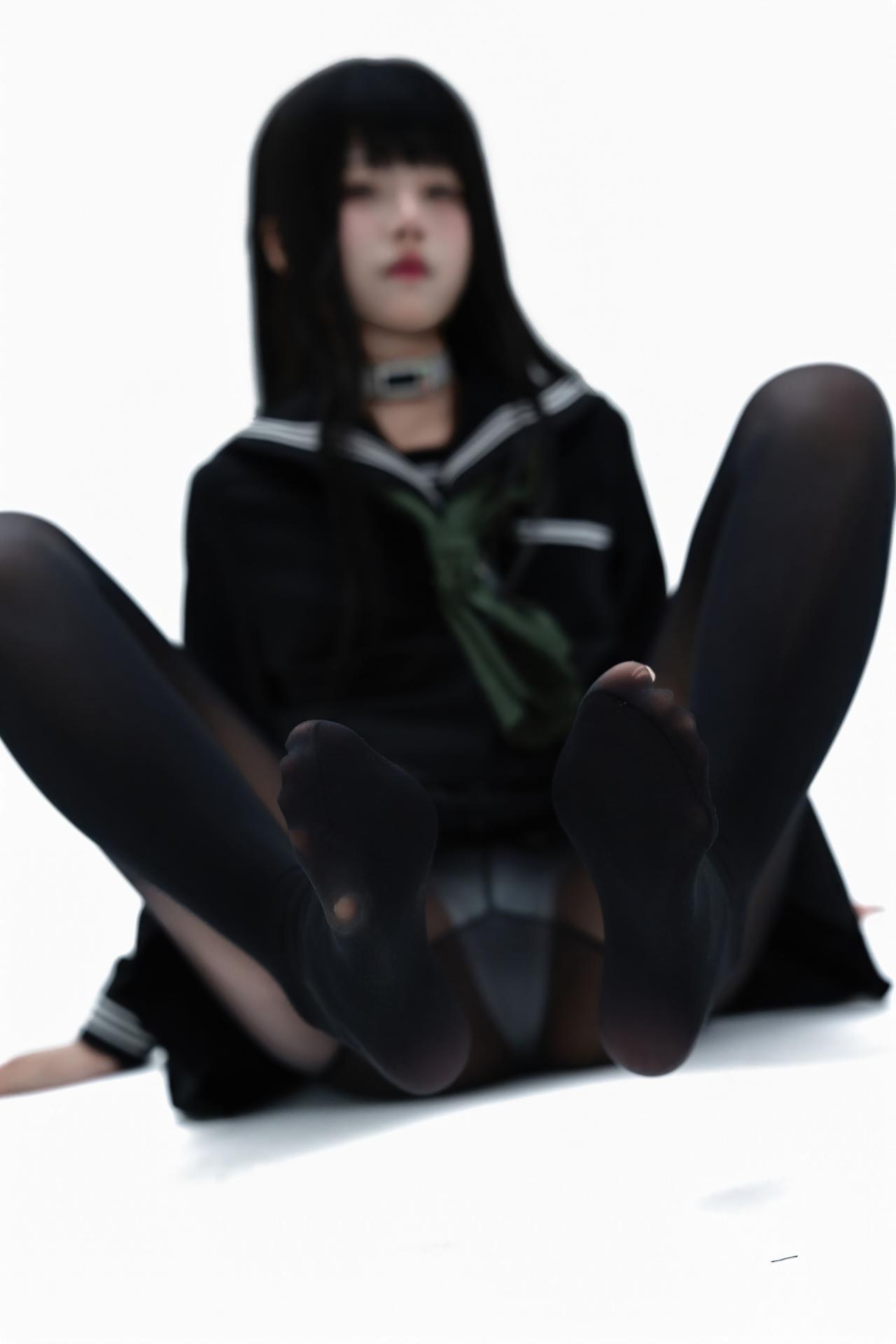 [cosplay] Shimizu Nagi - Rinne Byakuya white-hair costume set 写真セット 72P