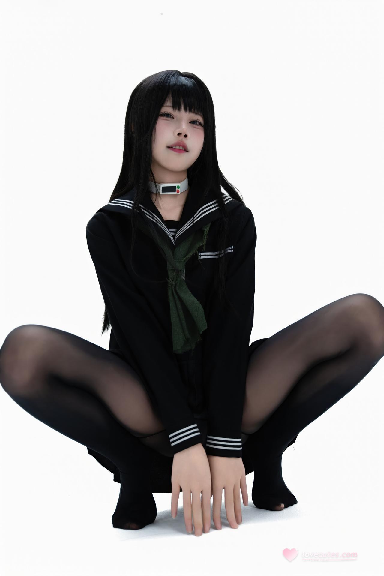 [cosplay] Shimizu Nagi - Rinne Byakuya white-hair costume set 写真セット 72P