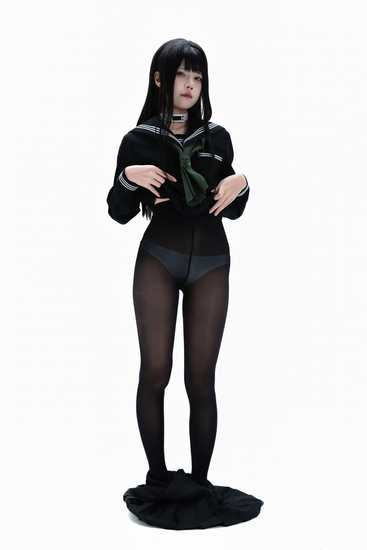 [Cosplay] Shimizu Nagi - Rinne Byakuya white-hair costume set 72P
