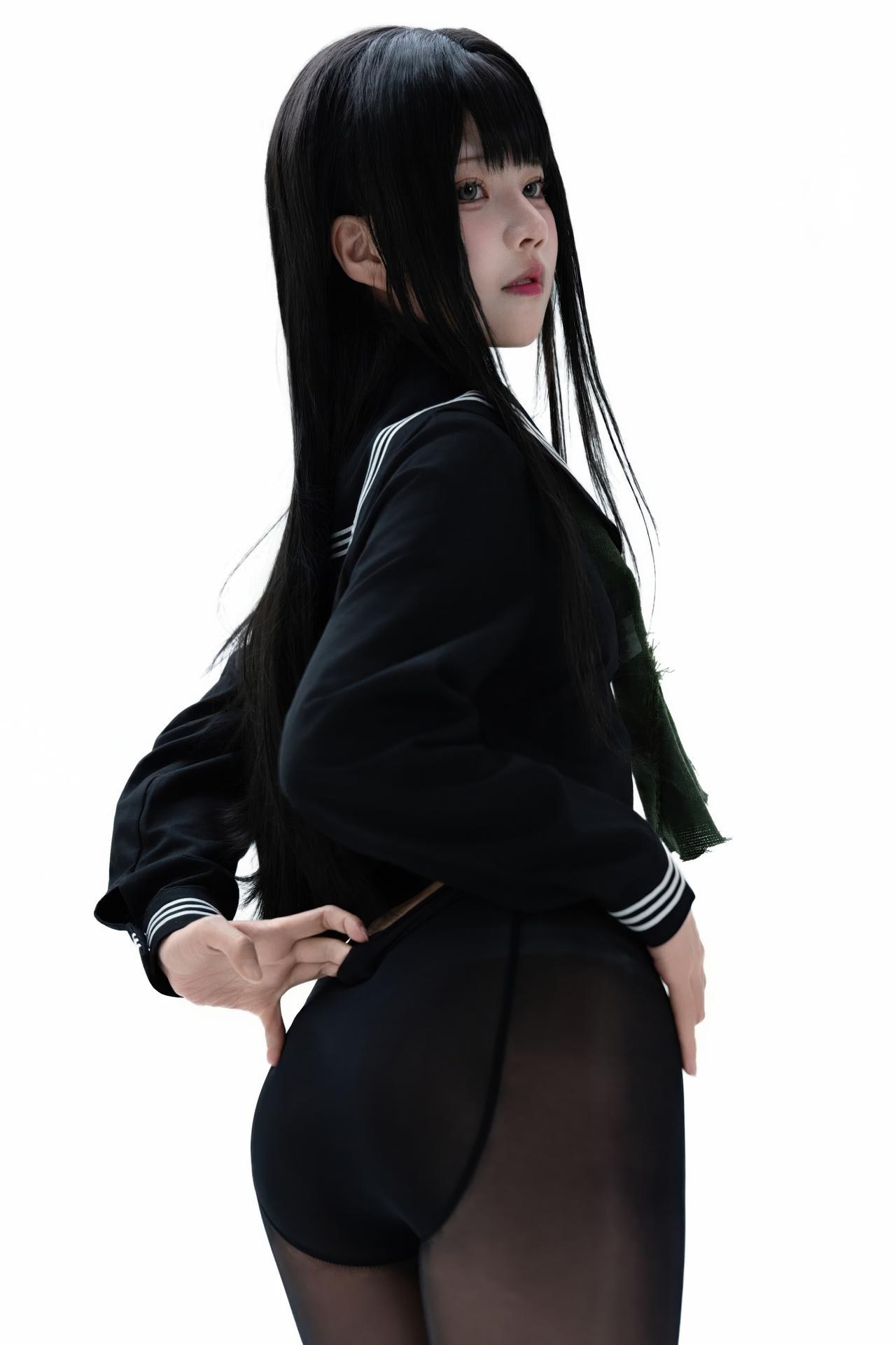 [Cosplay] Shimizu Nagi - Rinne Byakuya white-hair costume set 72P