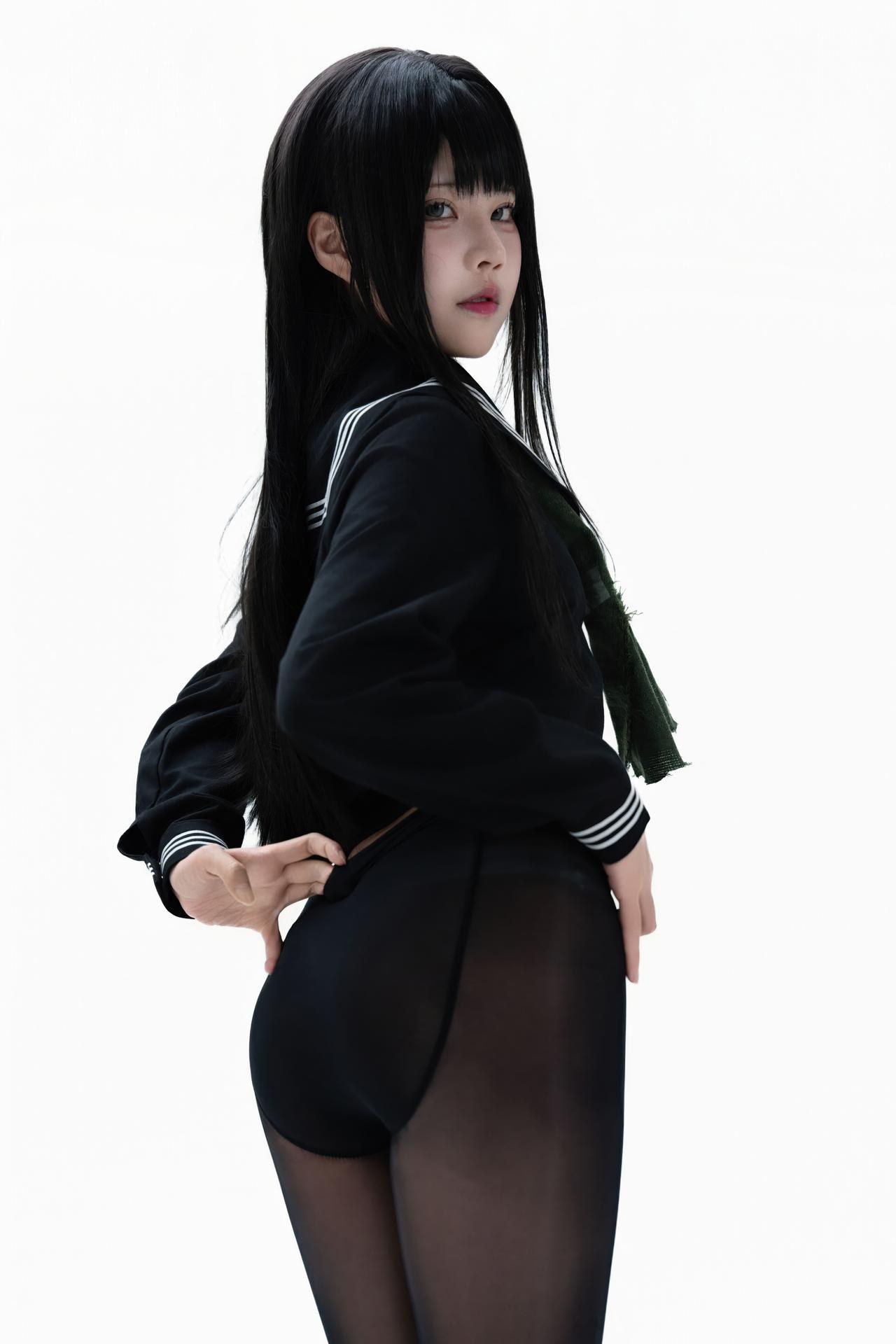 [Cosplay] Shimizu Nagi - Rinne Byakuya white-hair costume set 72P