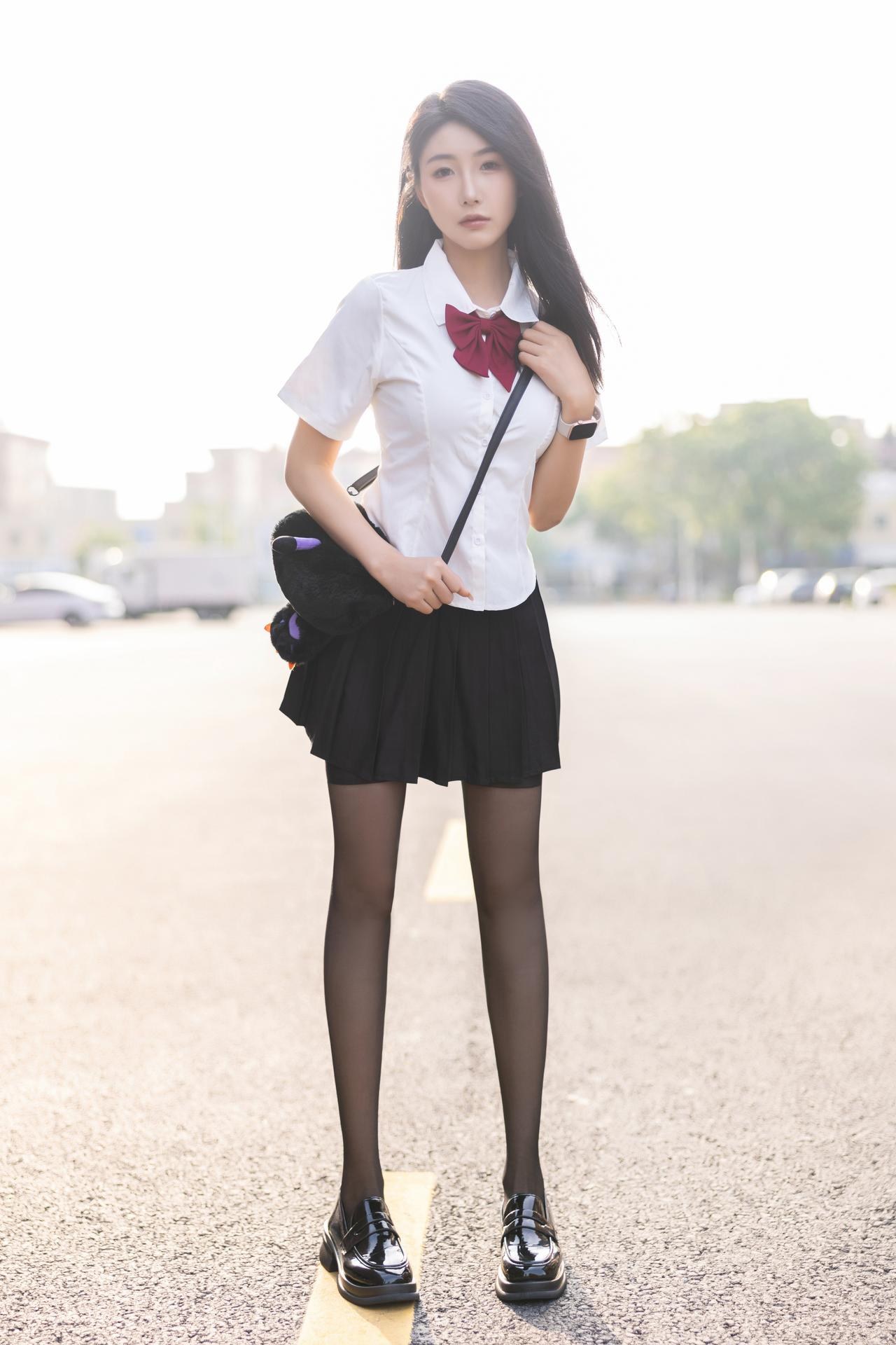 [model photo set] Susu A - ชุดภาพ Xiuren model JK outfit adult set 87P
