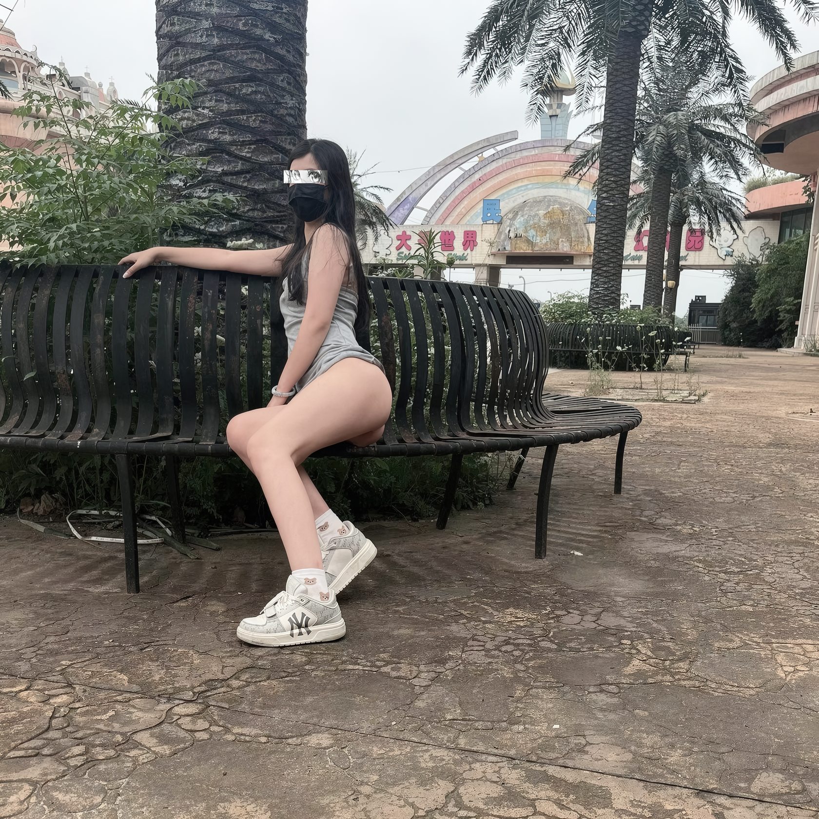 [private-room] iBingyang - outdoor exposure private photo and video bundle 사진 세트 311P68V
