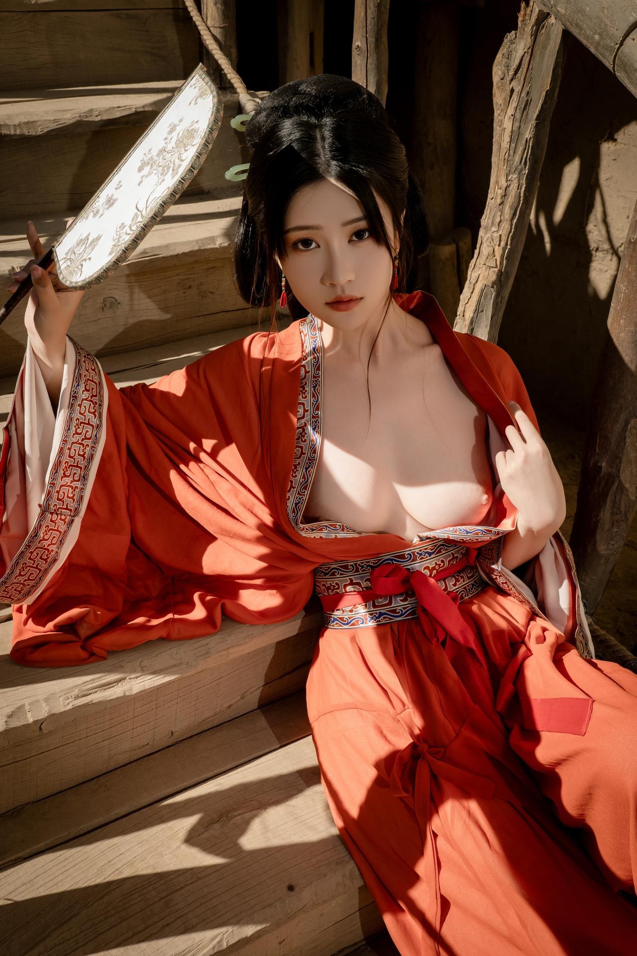 [写真] 年年Nnian - 战国袍主题：古风战国服饰写真 60P