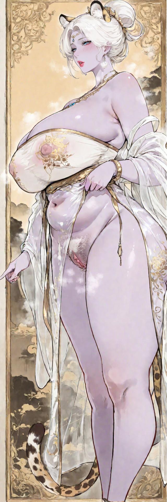 AI Porn - 佘伽君 レースランジェリー、濡れ感、露出ヌード AI画像ギャラリー 144P