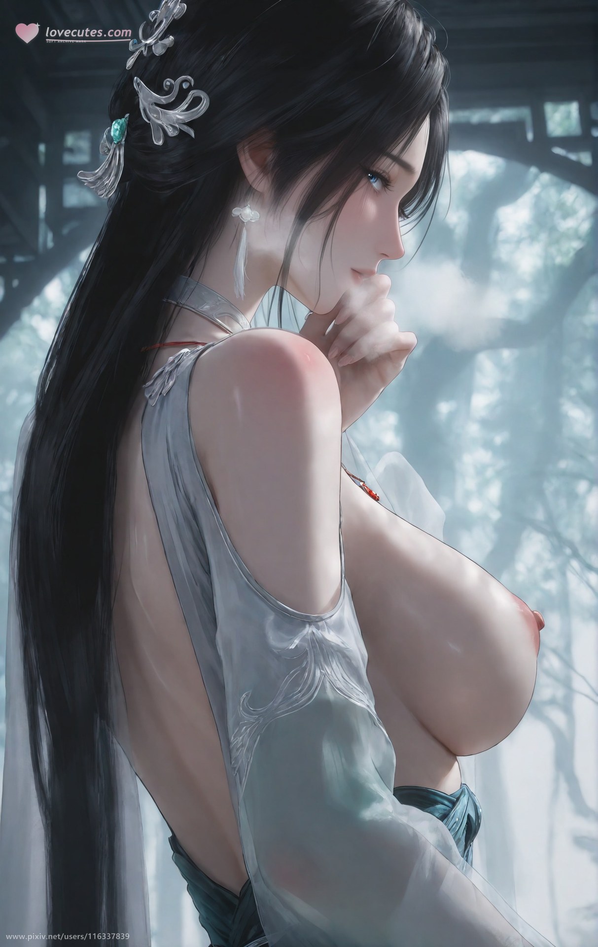 AI Porn - Taiji Bahuang Song Yu 노출 누드 AI 이미지 갤러리 170P