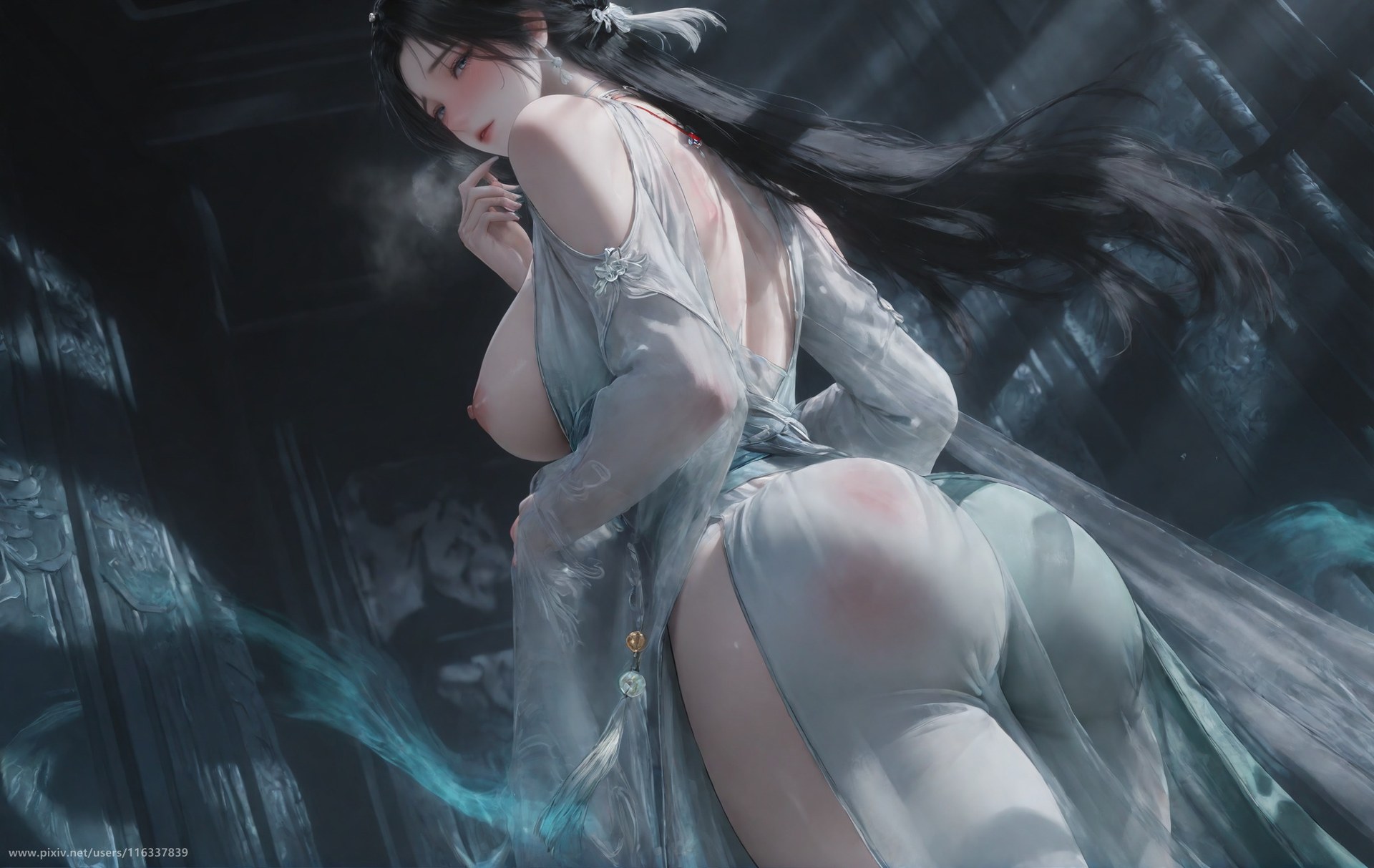 AI Porn - Taiji Bahuang Song Yu 노출 누드 AI 이미지 갤러리 170P