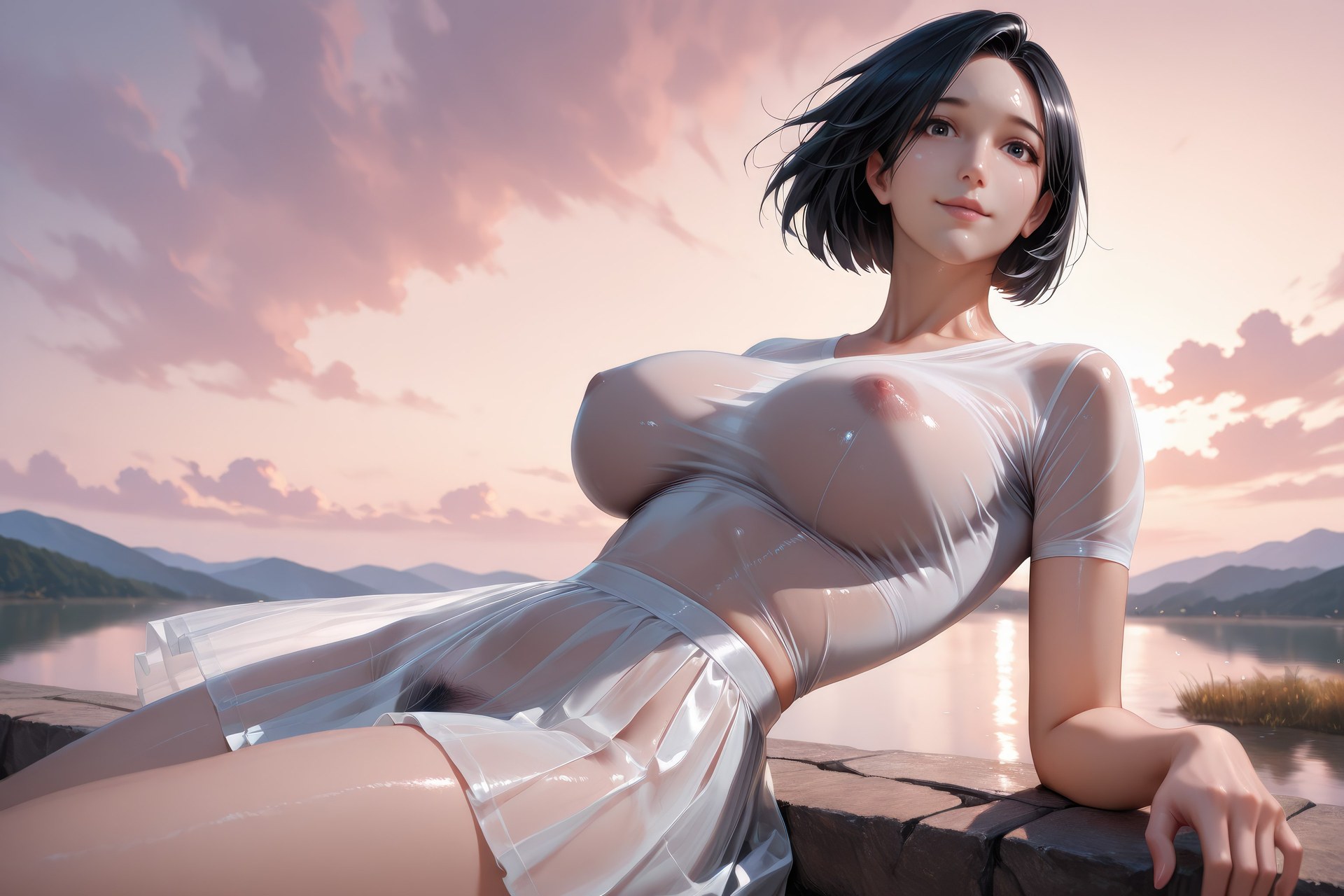 AI Porn - Swallowed Star Female Guide đồ bó sát, phong cách ướt, chi tiết nude người lớn bộ sưu tập AI 895P