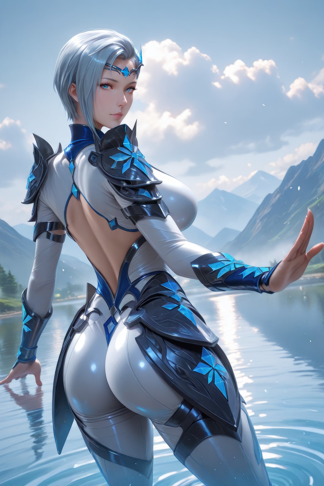 AI Porn - 斗罗大陆 雪舞：紧身衣湿身露穴成人向图集 960P
