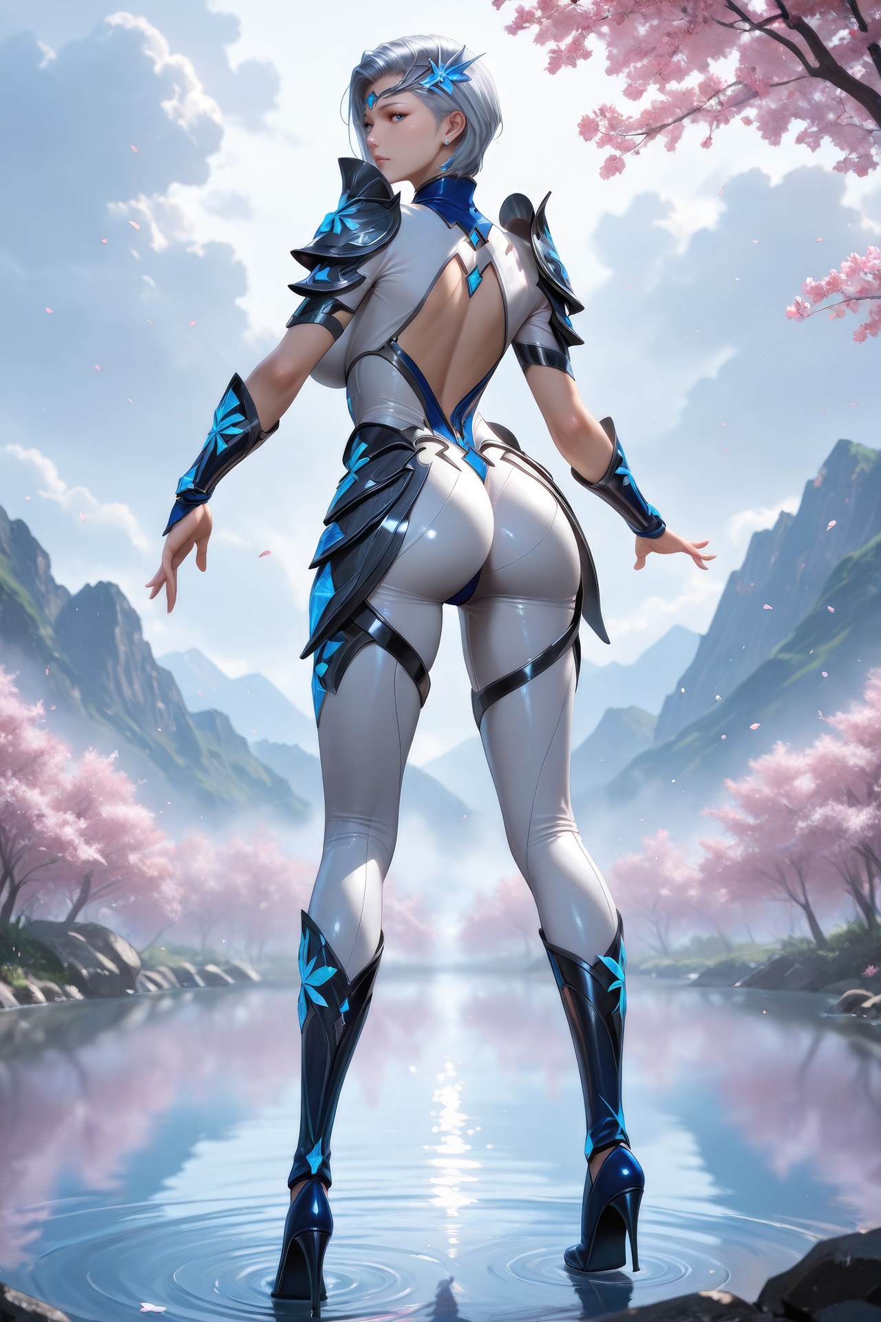 AI Porn - 斗罗大陆 雪舞：紧身衣湿身露穴成人向图集 960P