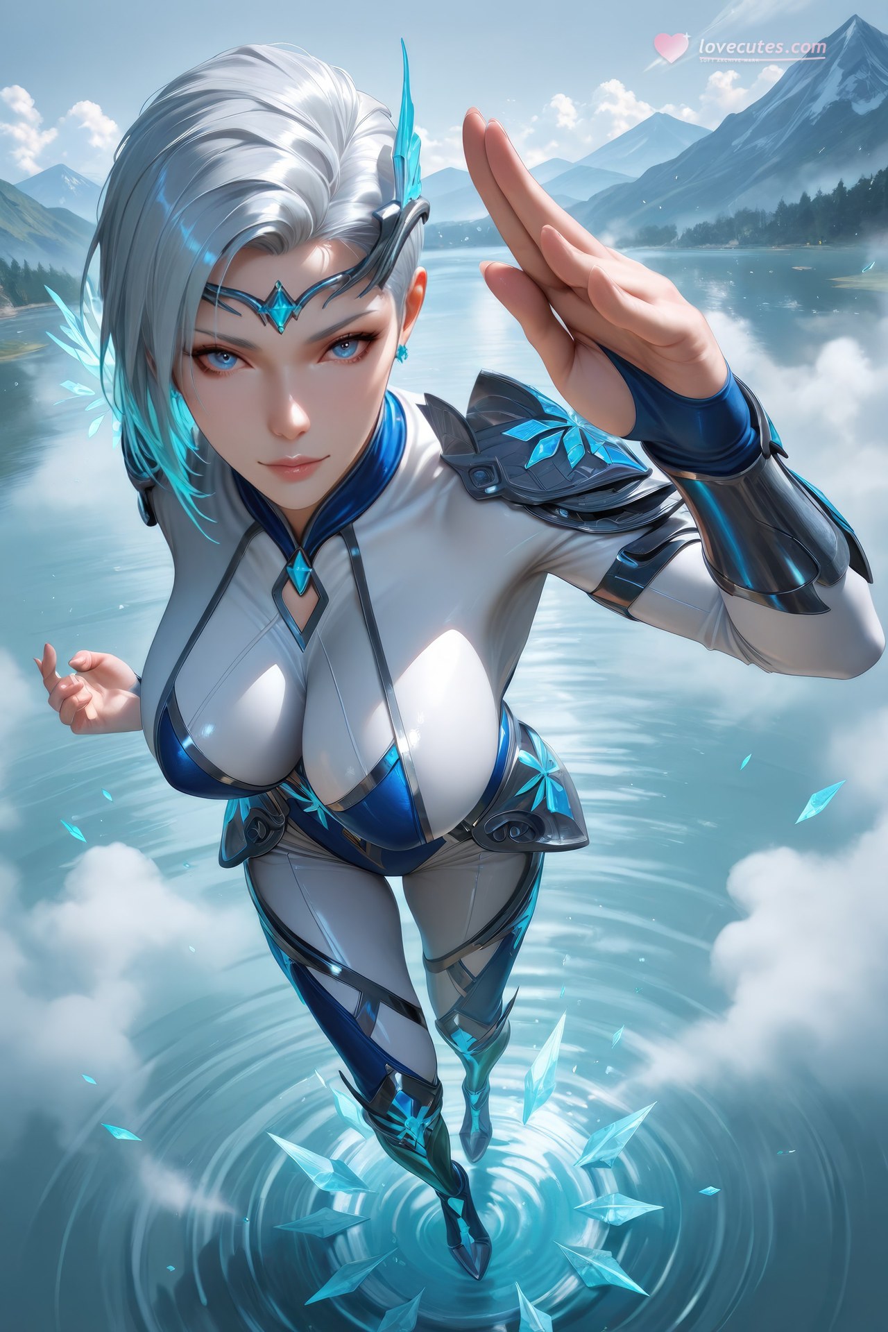 AI Porn - Douluo Dalu Xuewu bodysuit, wet-look styling, explicit nude detail AI Adult Gallery 960P