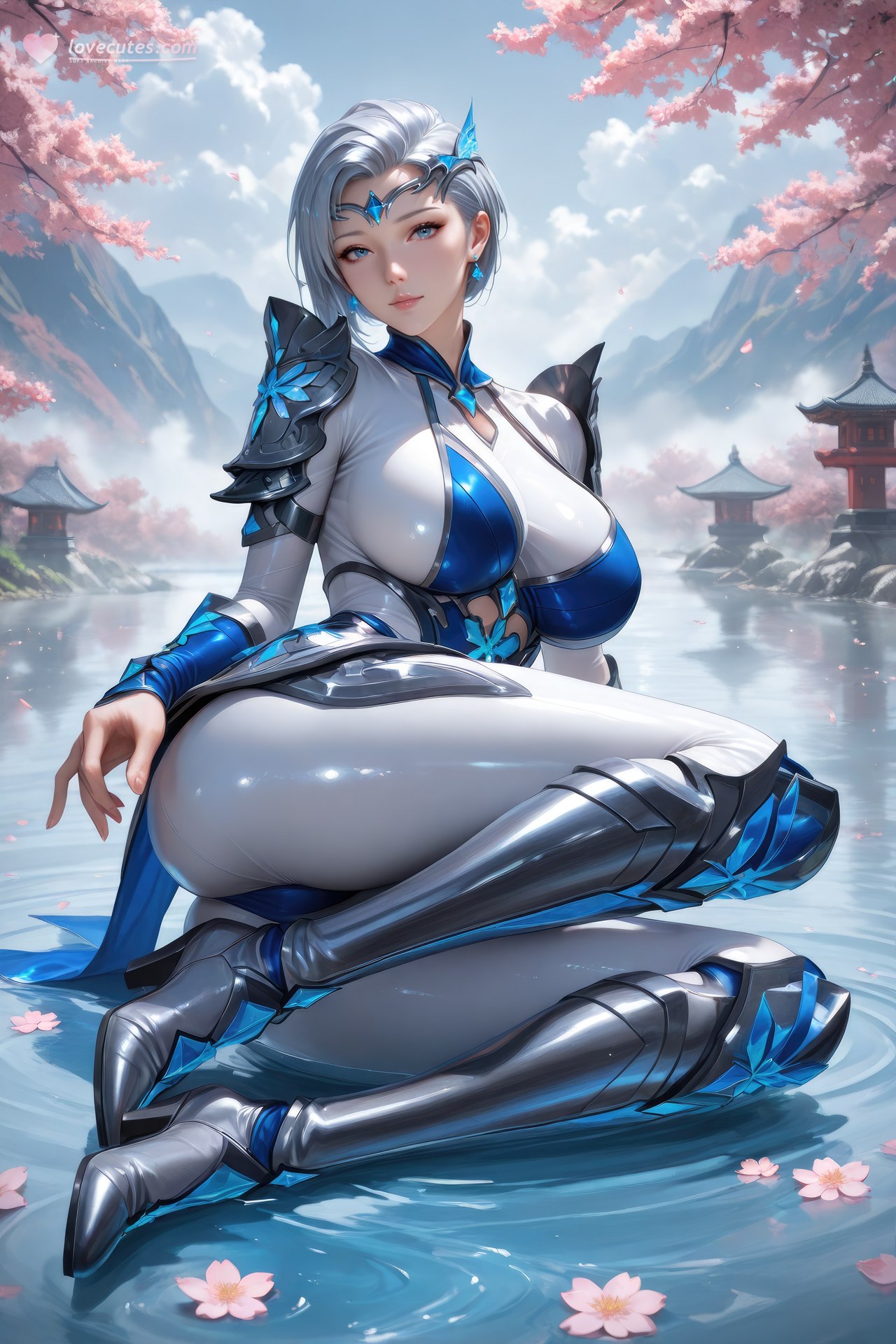 AI Porn - Douluo Dalu Xuewu 바디수트, 젖은 연출, 노출 누드 AI 이미지 갤러리 960P