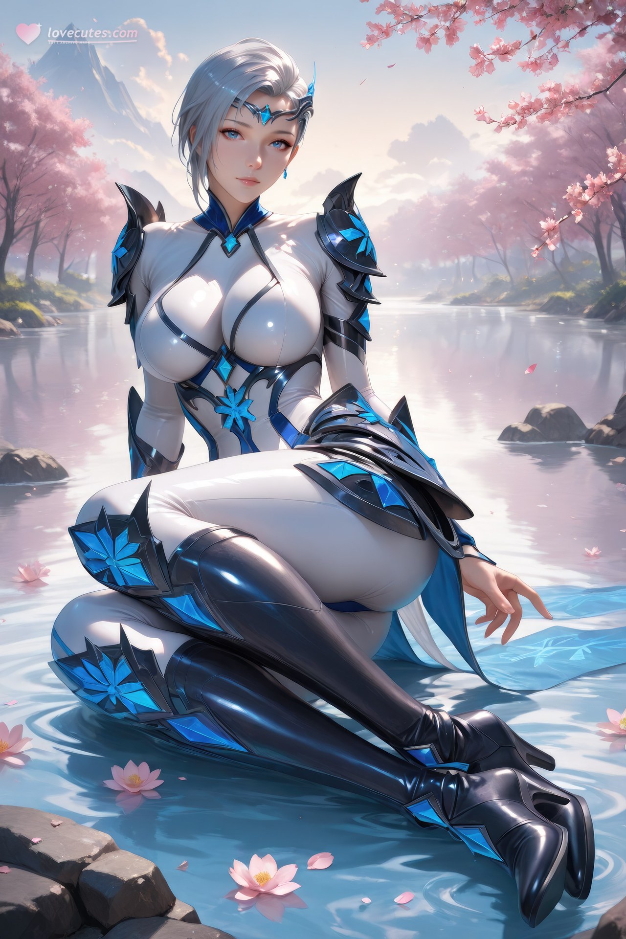 AI Porn - Douluo Dalu Xuewu 바디수트, 젖은 연출, 노출 누드 AI 이미지 갤러리 960P
