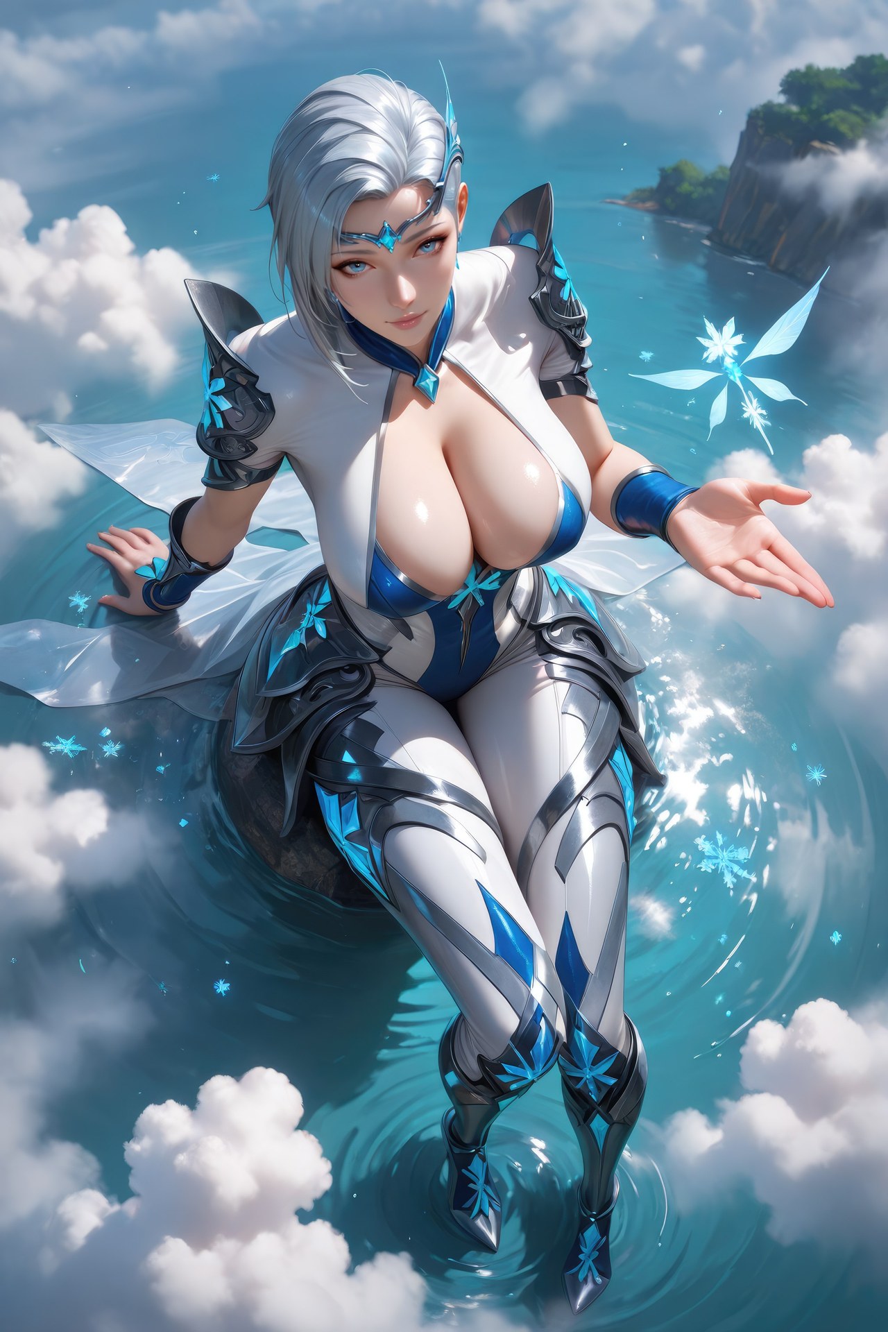 AI Porn - 斗羅大陸 雪舞：緊身衣濕身露穴成人向圖集 960P