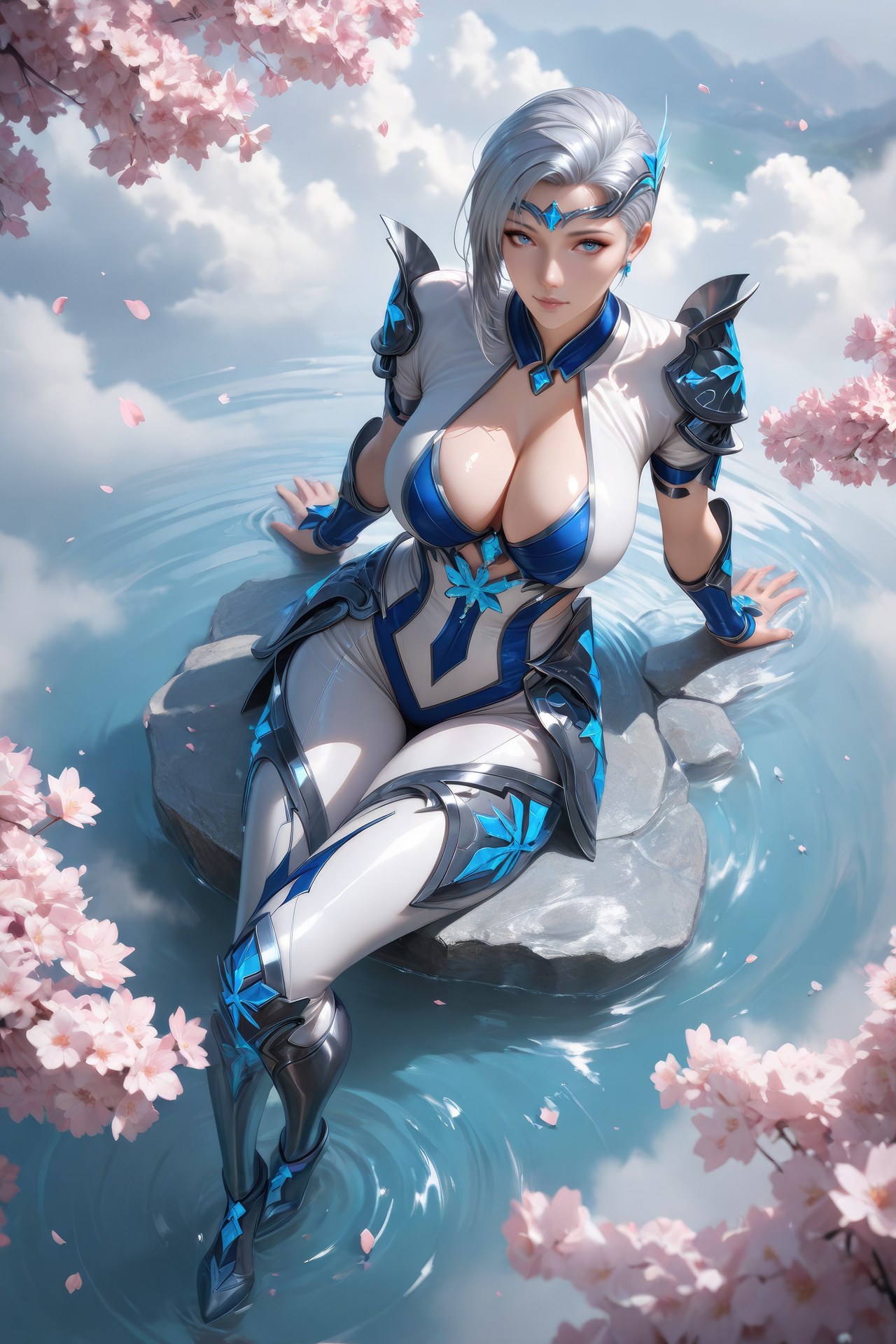 AI Porn - 斗羅大陸 雪舞：緊身衣濕身露穴成人向圖集 960P