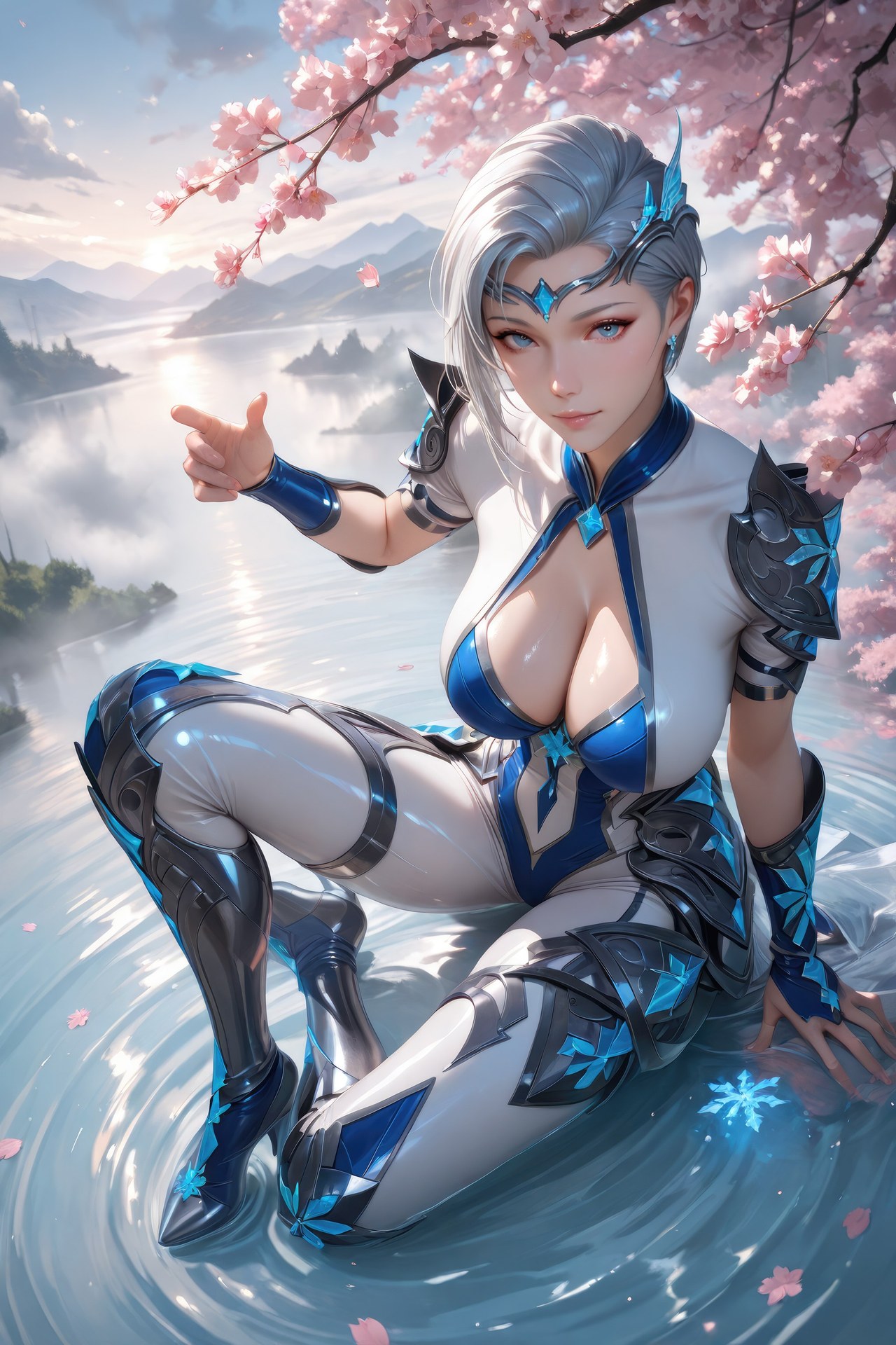 AI Porn - 斗羅大陸 雪舞：緊身衣濕身露穴成人向圖集 960P