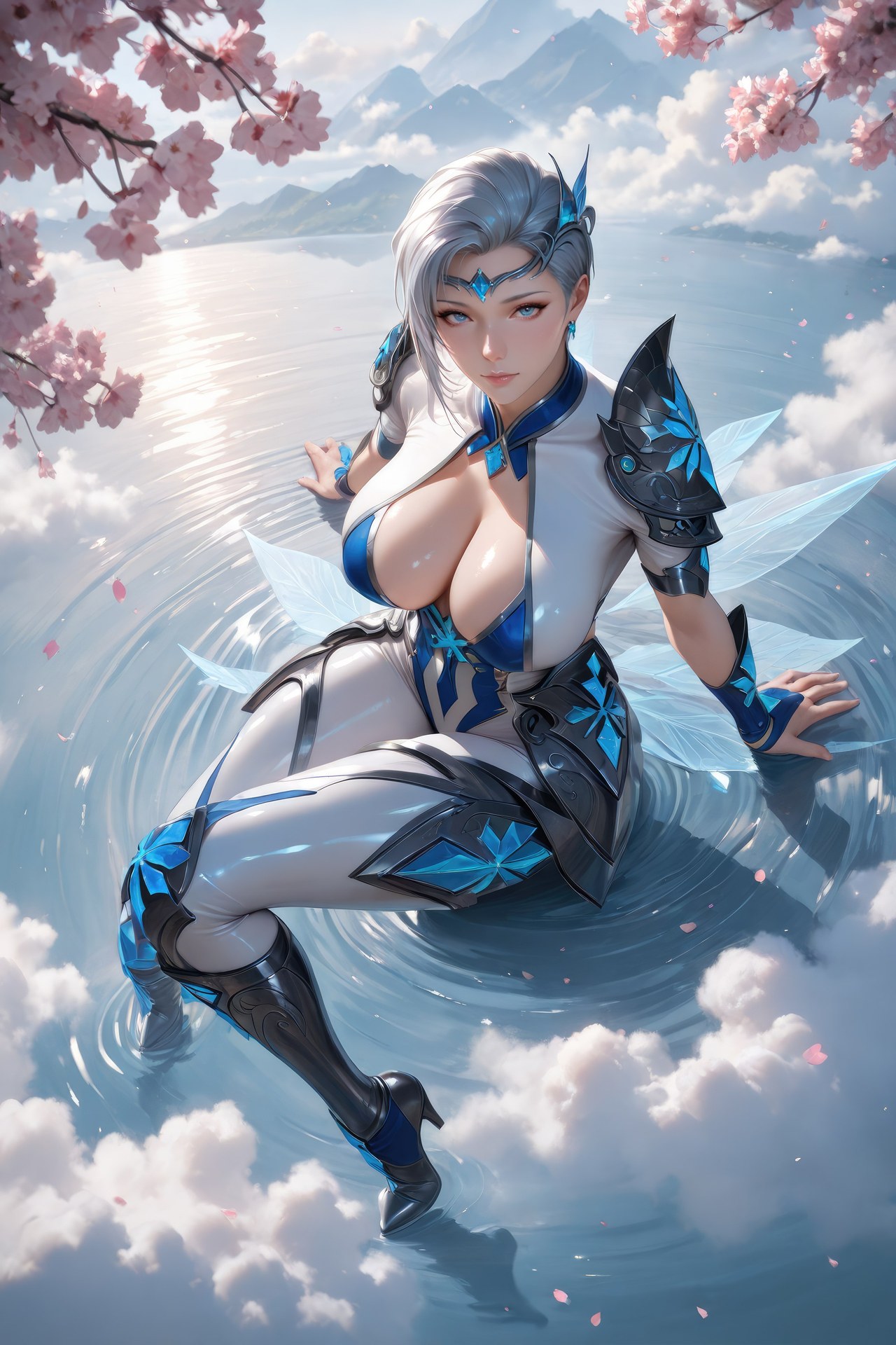AI Porn - 斗羅大陸 雪舞：緊身衣濕身露穴成人向圖集 960P