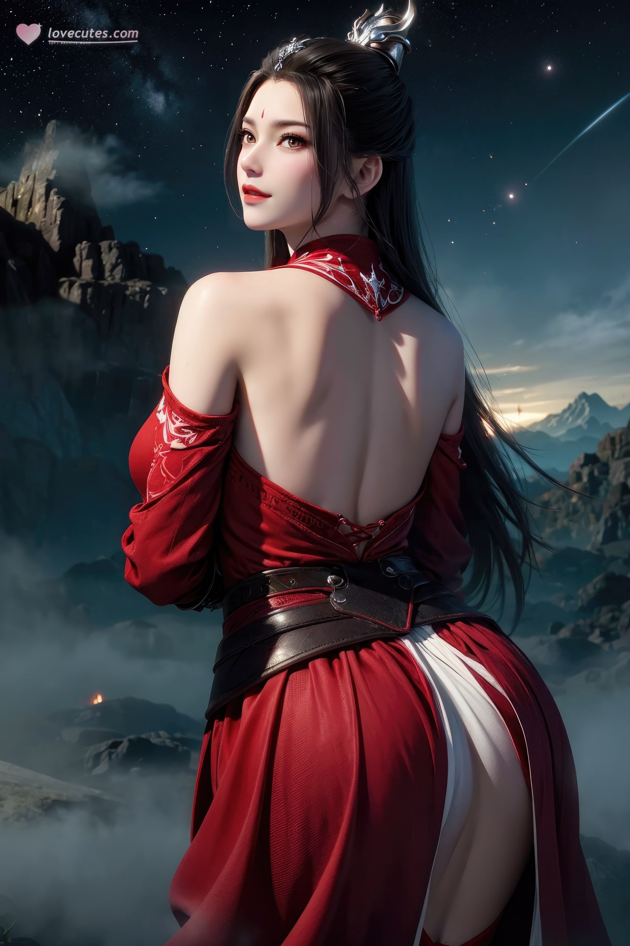 AI Porn - 师兄啊师兄 有琴玄雅：蕾丝内衣露穴成人向图集 615P