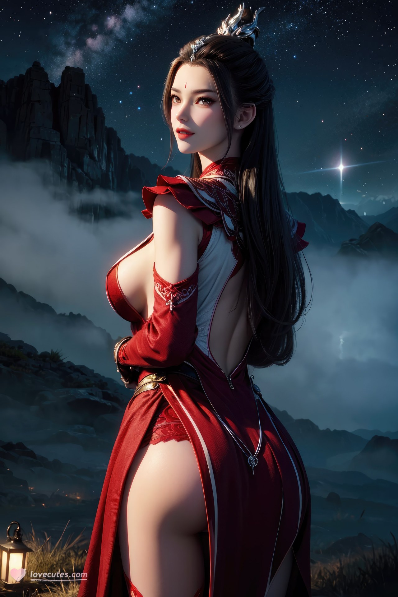 AI Porn - 師兄啊師兄 有琴玄雅：蕾絲內衣露穴成人向圖集 615P