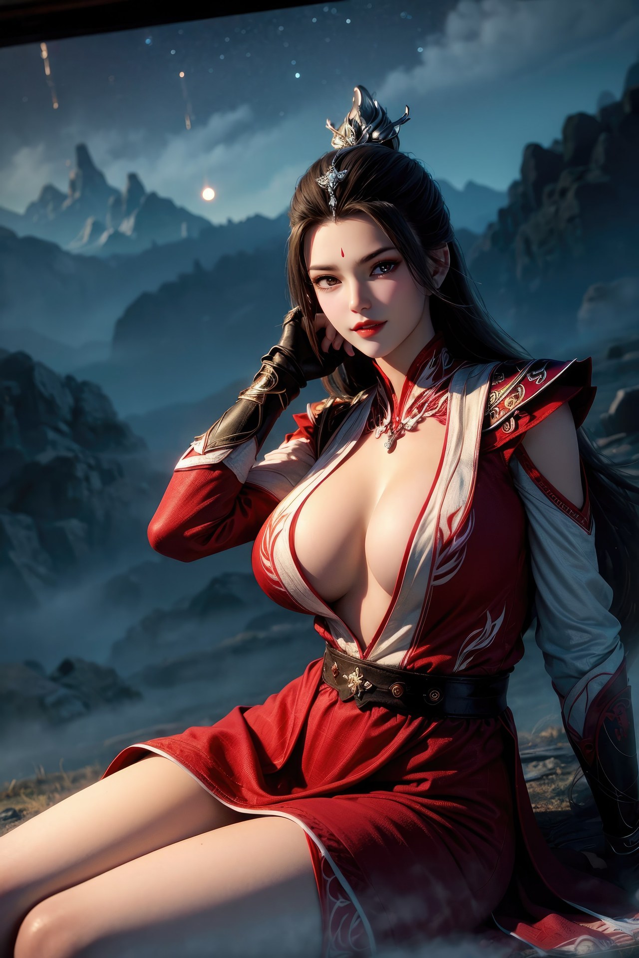 AI Porn - My Senior Brother Is Too Steady Youqin Xuanya lace lingerie, explicit nude detail AI Adult Gallery 615P