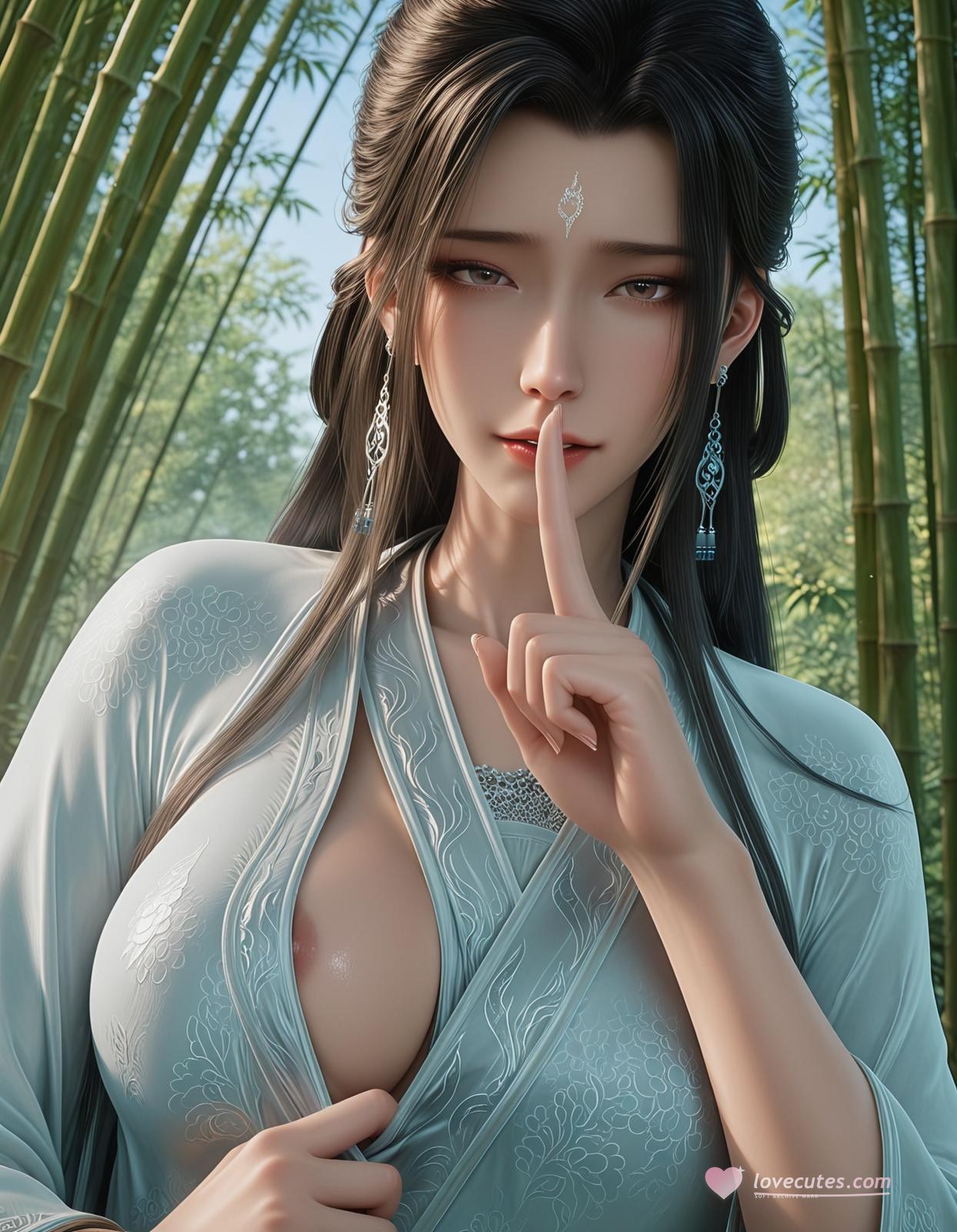 AI Porn - 歲月長青 陸雪琪：濕身露穴成人向圖集 143P
