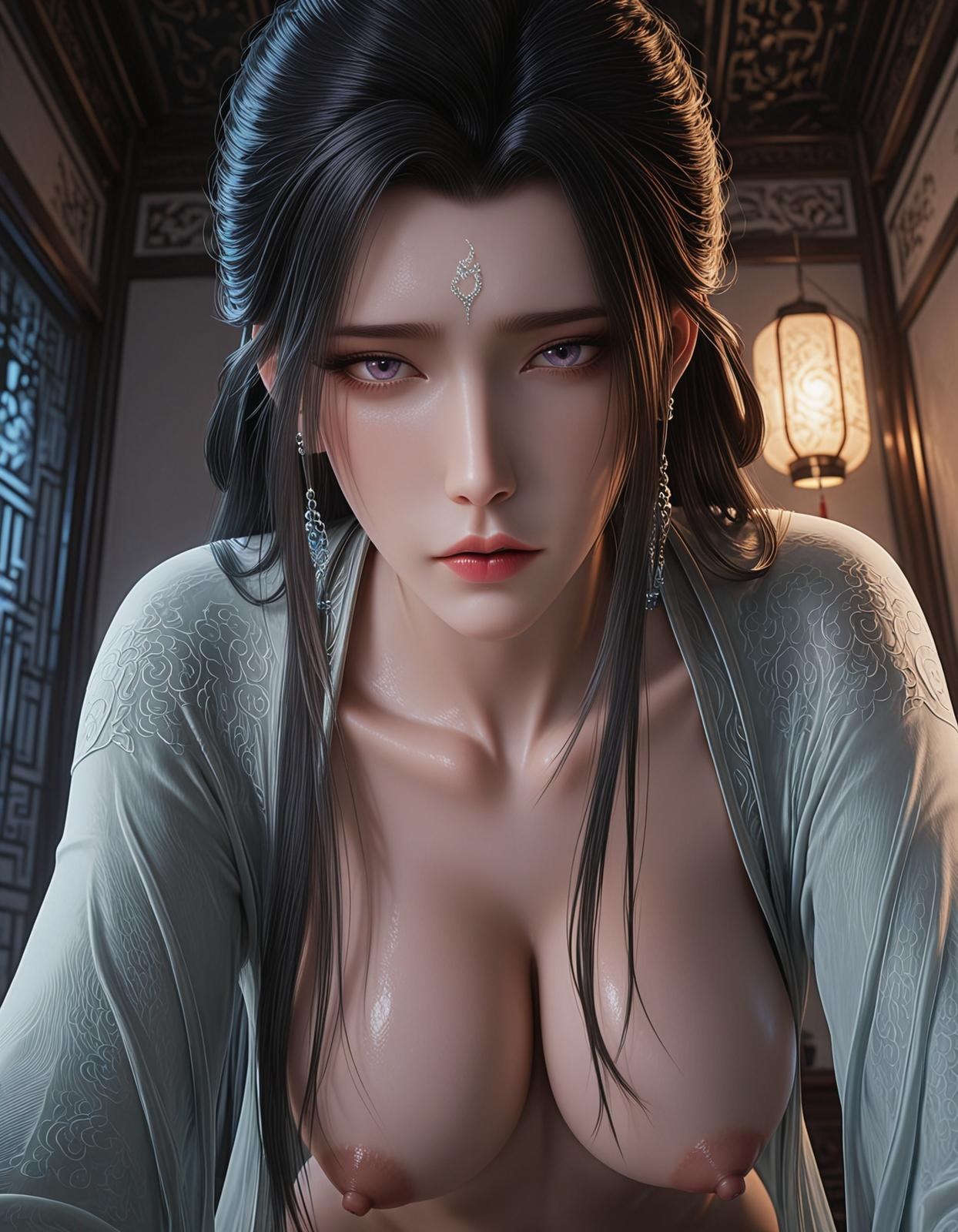AI Porn - 歲月長青 陸雪琪：濕身露穴成人向圖集 143P