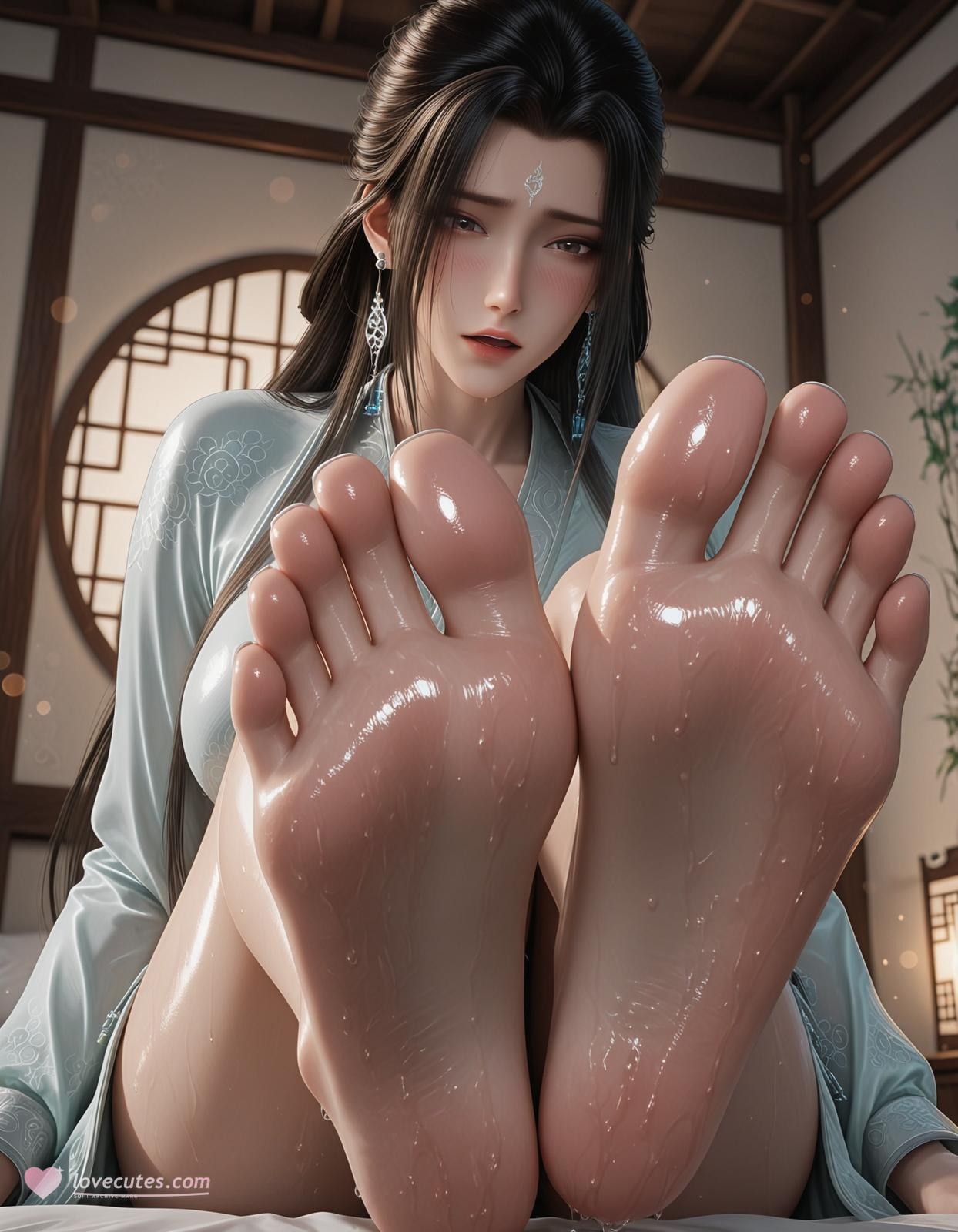 AI Porn - 岁月长青 陆雪琪：湿身露穴成人向图集 143P