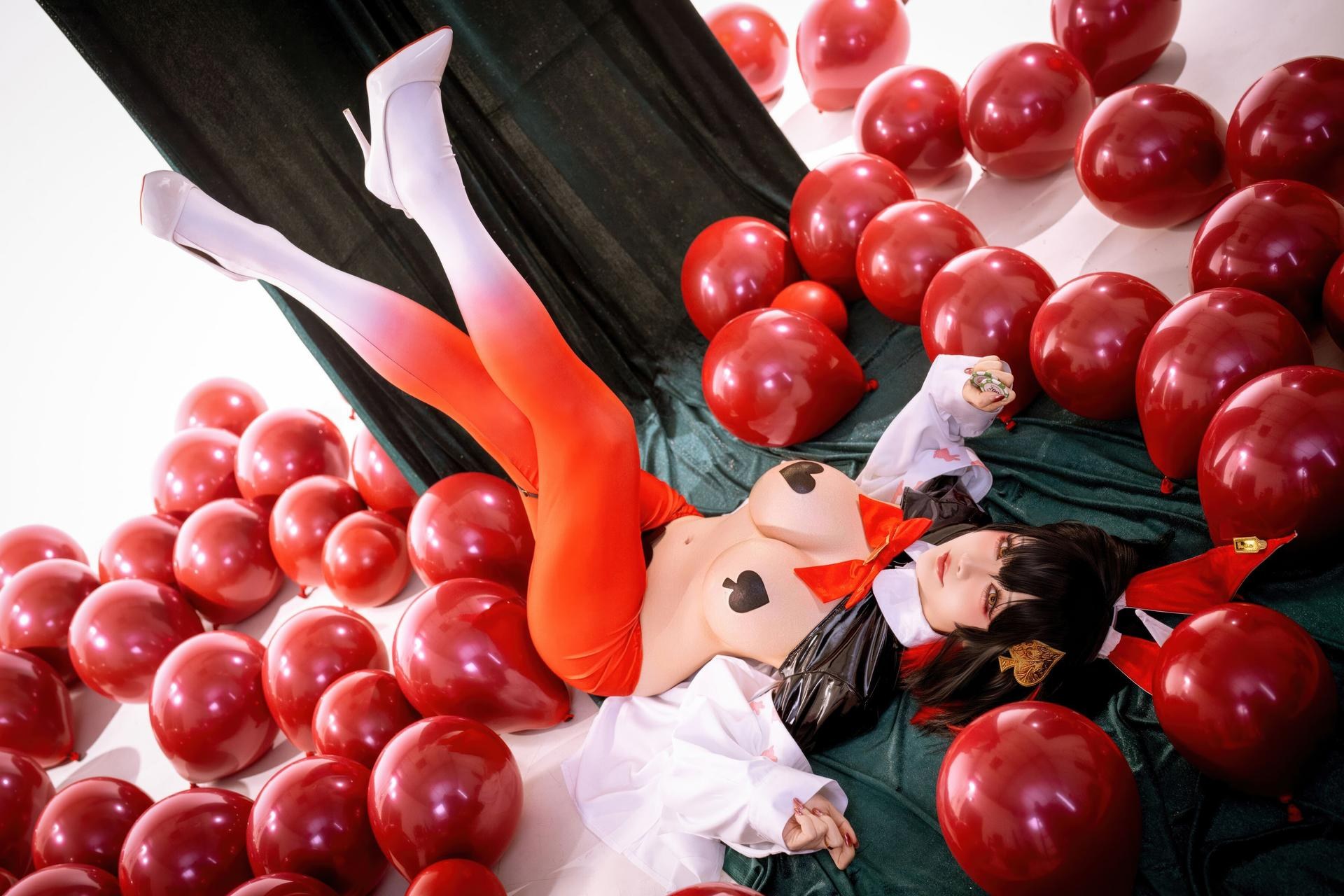 [cosplay] 星之迟迟Hoshilily - Nikke 露姬 倒楣兔：兔女郎禮裝还原 22P