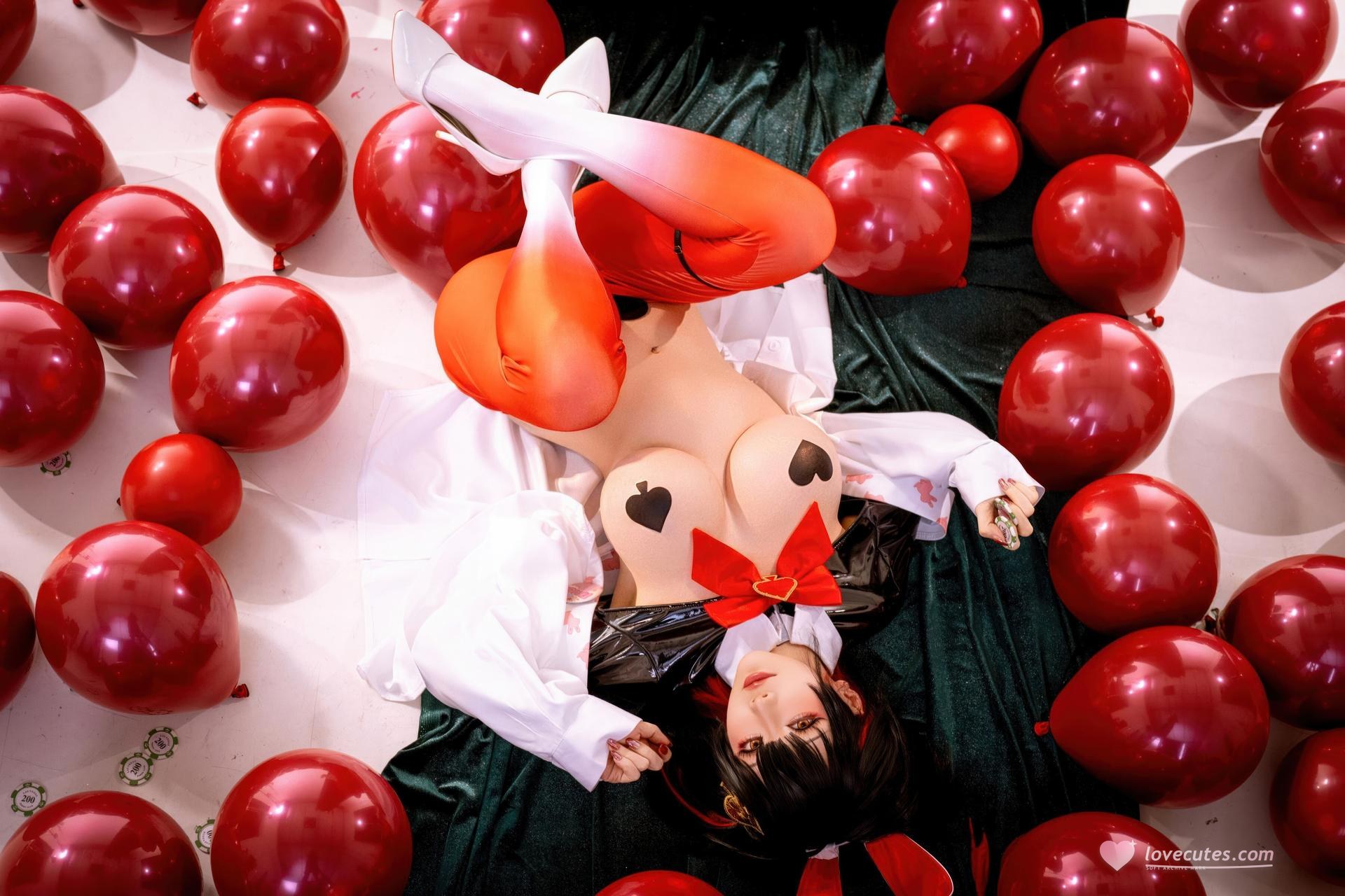 [cosplay] 星之迟迟Hoshilily - Nikke 露姬 倒楣兔：兔女郎禮裝还原 22P