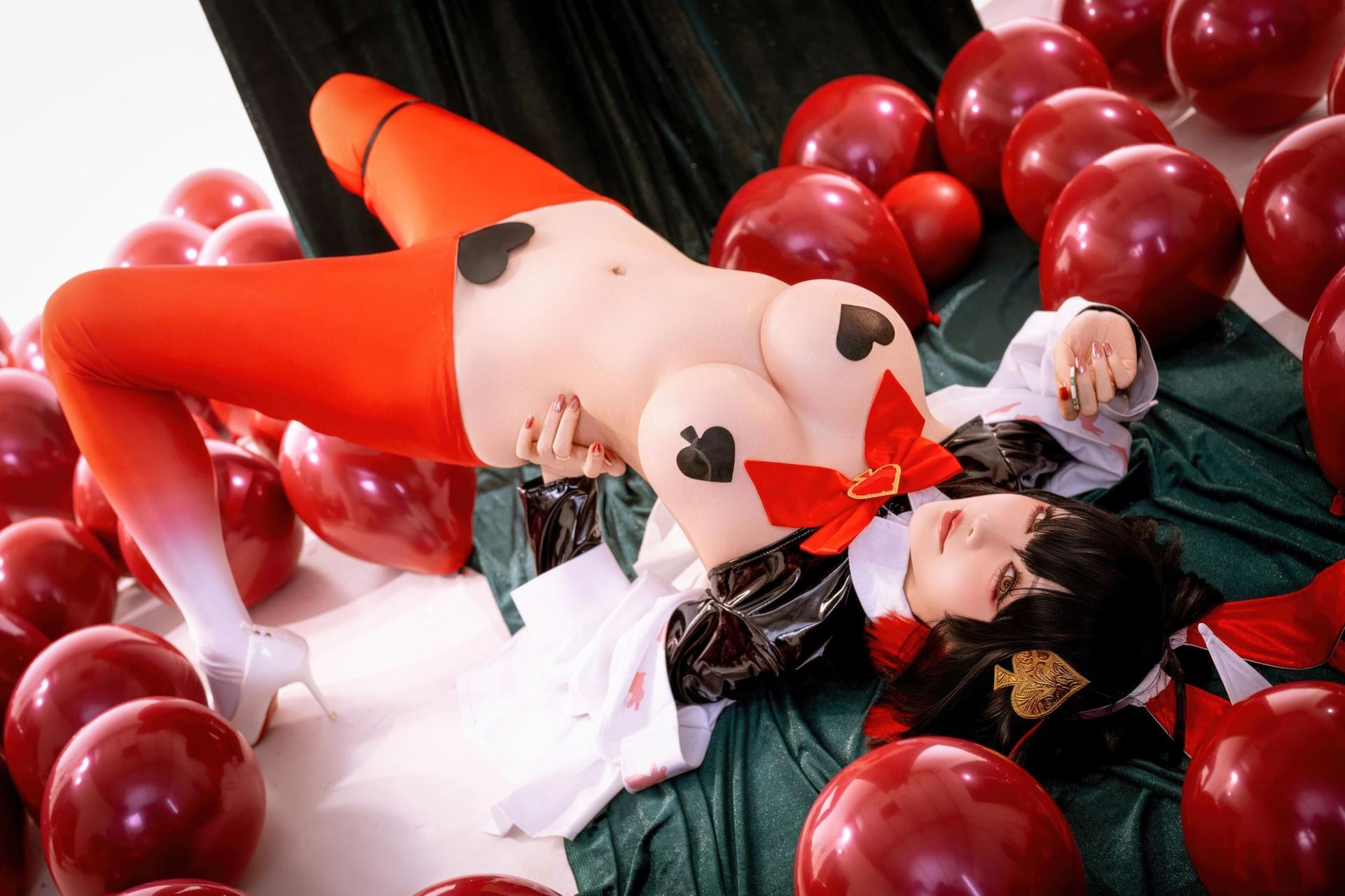 [cosplay] 星之迟迟Hoshilily - Nikke 露姬 倒楣兔：兔女郎禮裝还原 22P