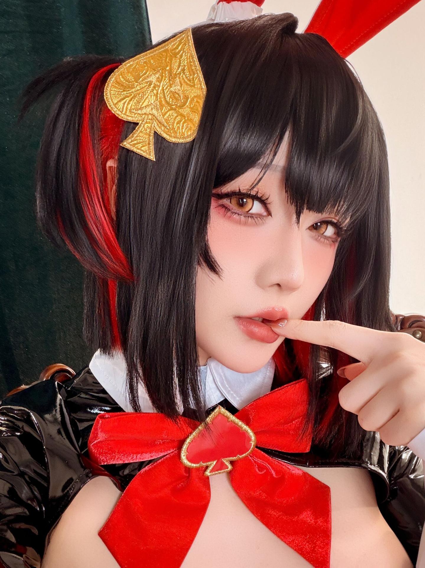 [Cosplay] Hoshilily - Nikke Rupee unlucky bunny cosplay 22P