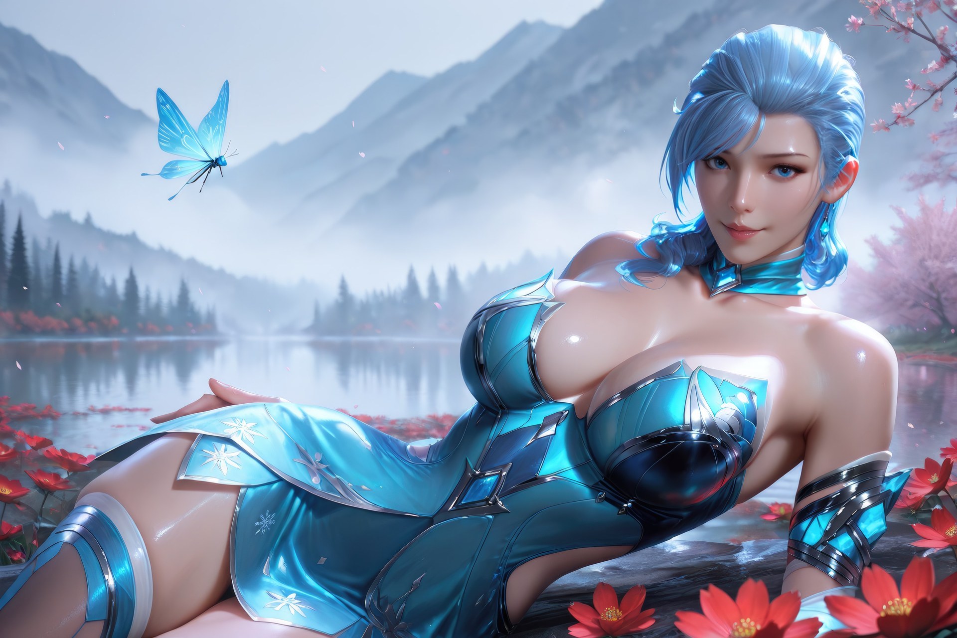 AI Porn - Douluo Dalu Gu Qingbo đồ bó sát, phong cách ướt, chi tiết nude người lớn bộ sưu tập AI 1078P