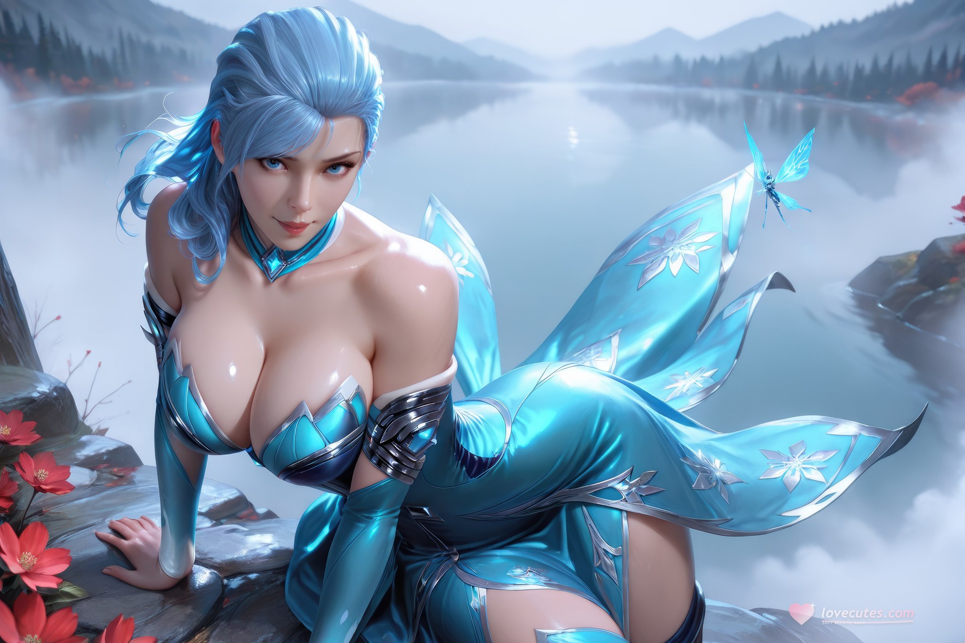 AI Porn - 斗罗大陆 顾清波：紧身衣湿身露穴成人向图集 1078P