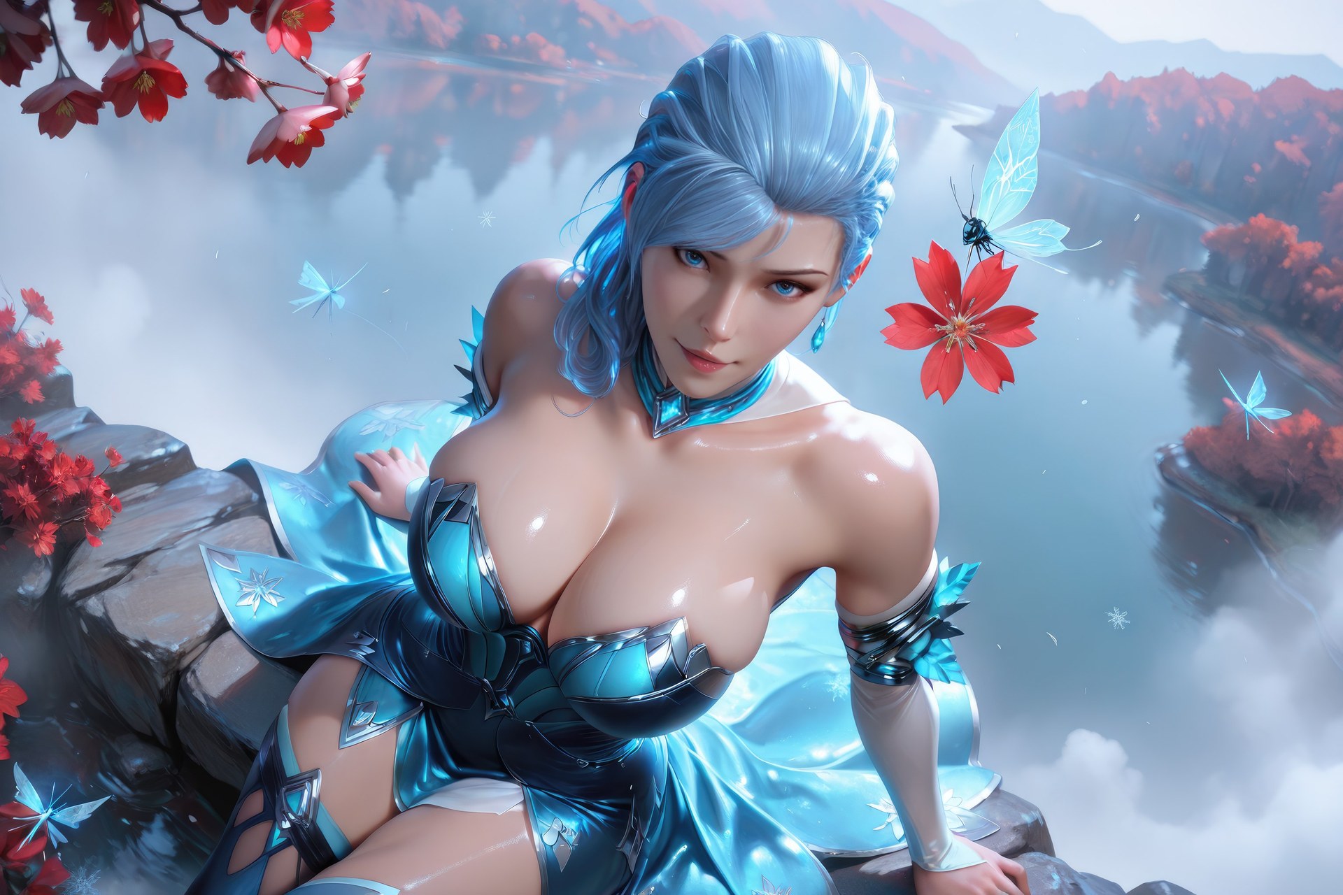 AI Porn - 斗罗大陆 顾清波：紧身衣湿身露穴成人向图集 1078P