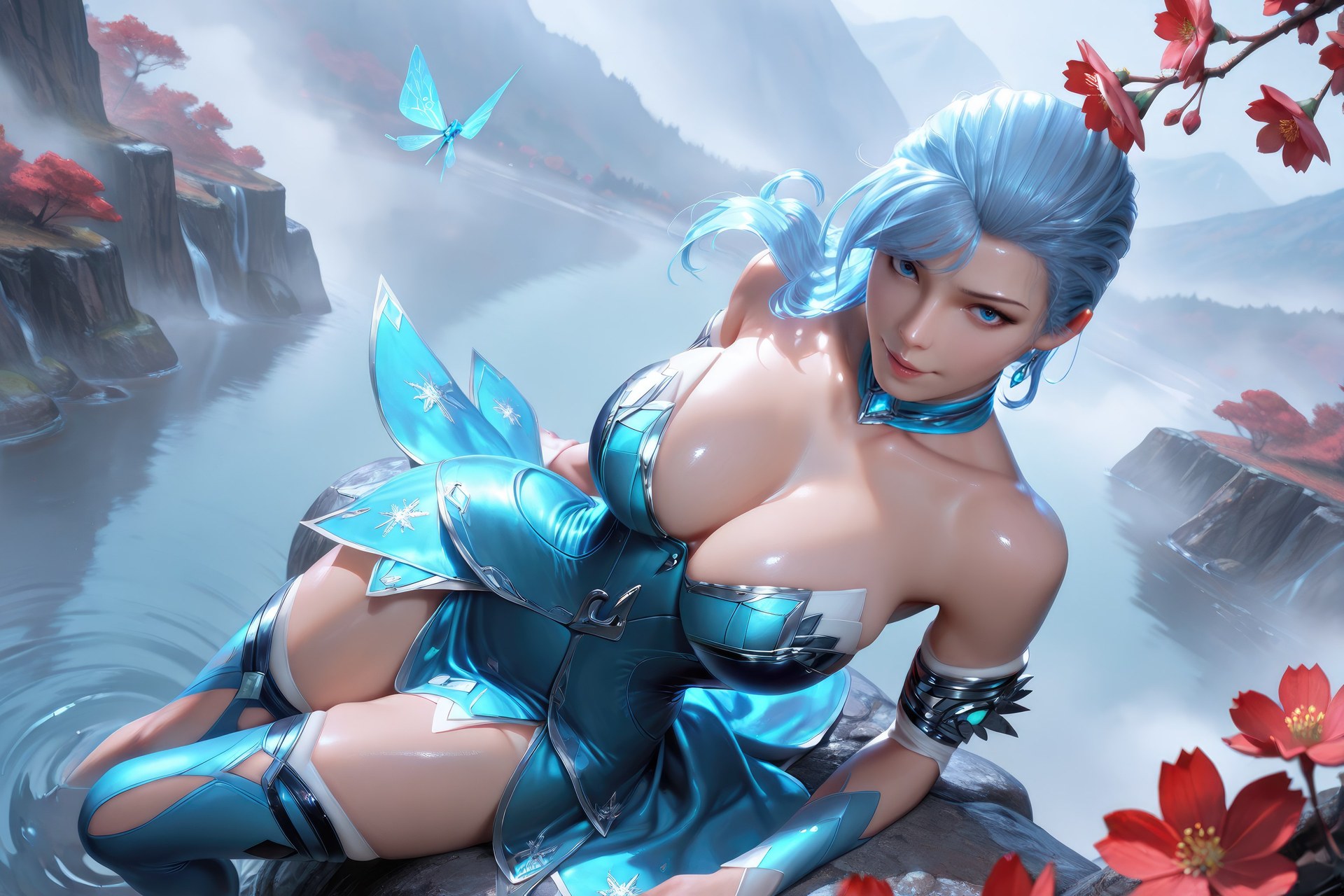 AI Porn - 斗罗大陆 顾清波：紧身衣湿身露穴成人向图集 1078P