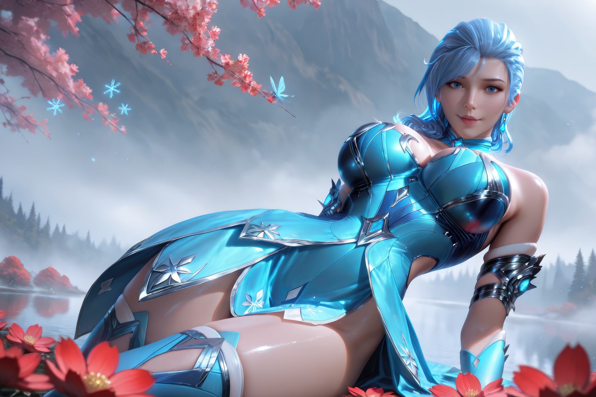 AI Porn - 闘羅大陸 顧清波 ボディスーツ、濡れ感、露出ヌード AI画像ギャラリー 1078P