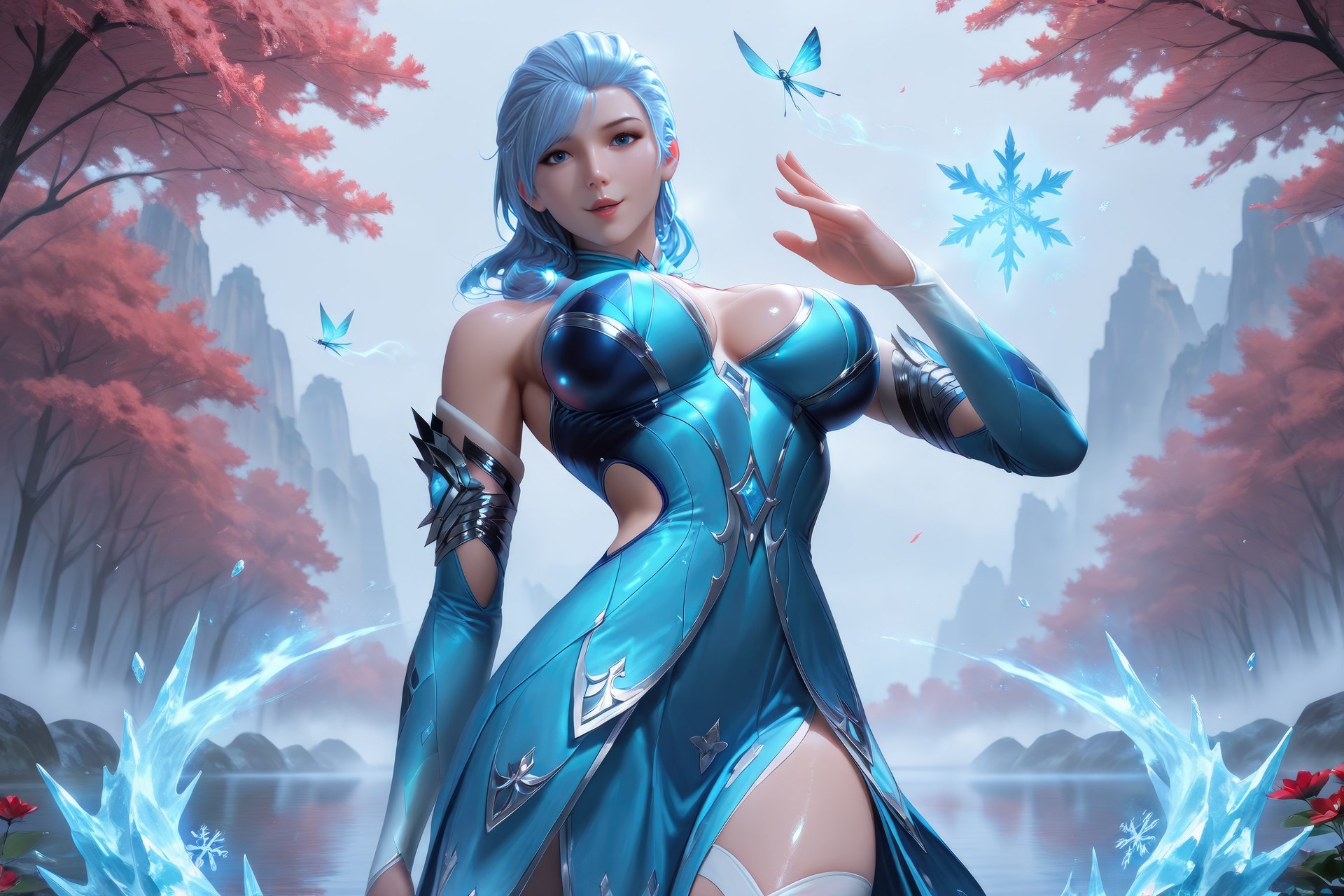AI Porn - Douluo Dalu Gu Qingbo 바디수트, 젖은 연출, 노출 누드 AI 이미지 갤러리 1078P