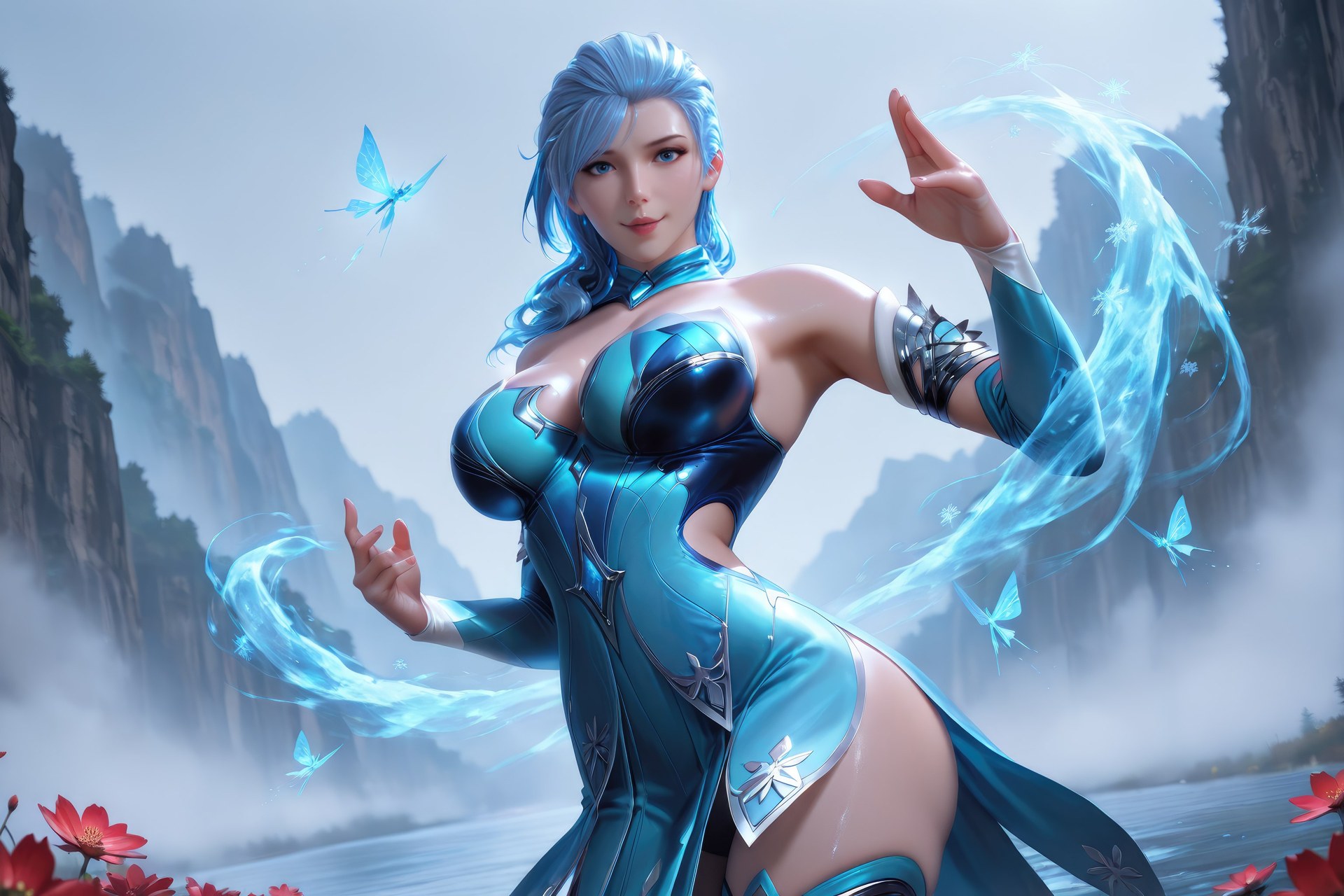 AI Porn - Douluo Dalu Gu Qingbo 바디수트, 젖은 연출, 노출 누드 AI 이미지 갤러리 1078P