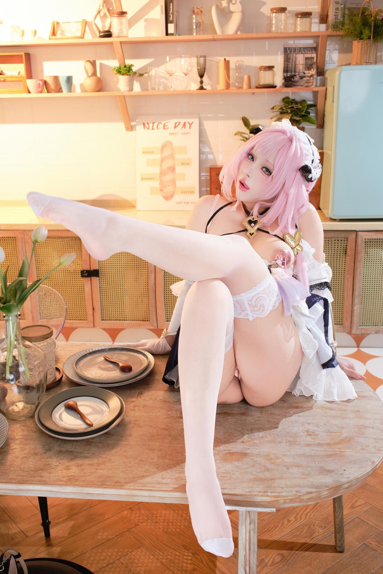 胡桃猫Kurumineko - Elysia Maid Honkai Impact 3rd — Photo 16