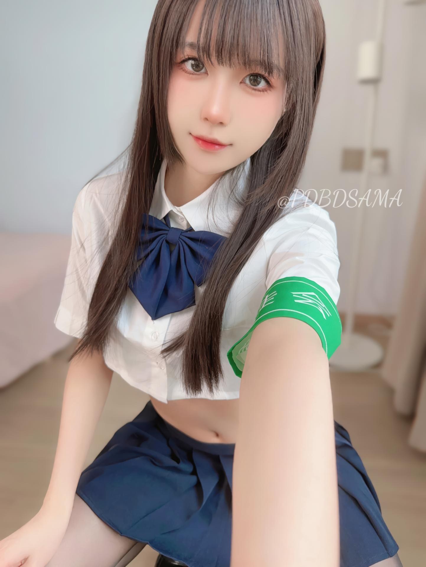 [private-room] Pudding Dafa - ชุดภาพ student council uniform adult private set 104P9V