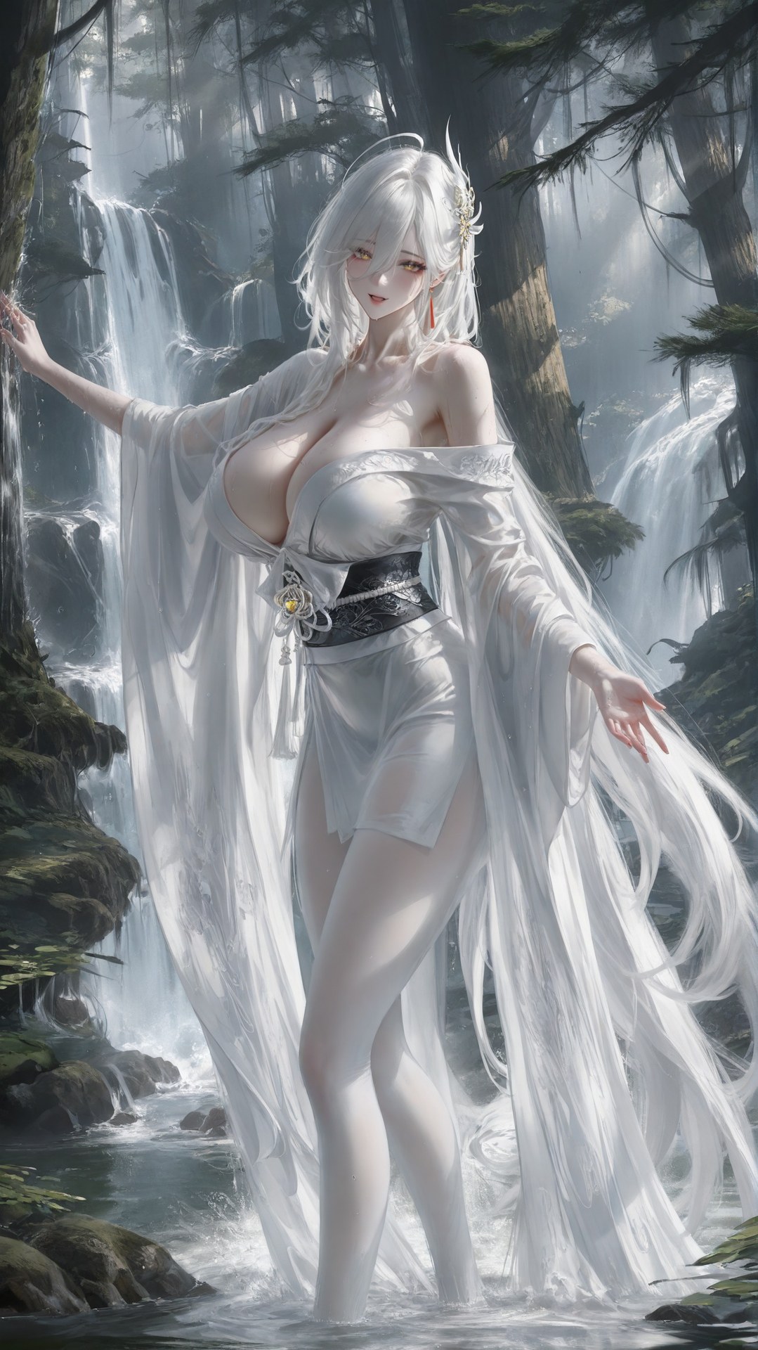 AI Porn - Azur Lane Hakuhou 화이트 스타킹, 바디수트, 노출 누드 AI 이미지 갤러리 302P