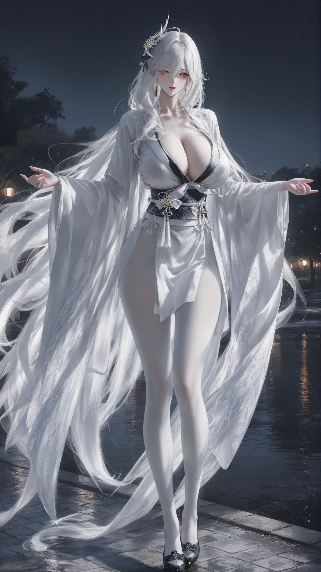 AI Porn - Azur Lane Hakuhou tất trắng, đồ bó sát, chi tiết nude người lớn bộ sưu tập AI 302P