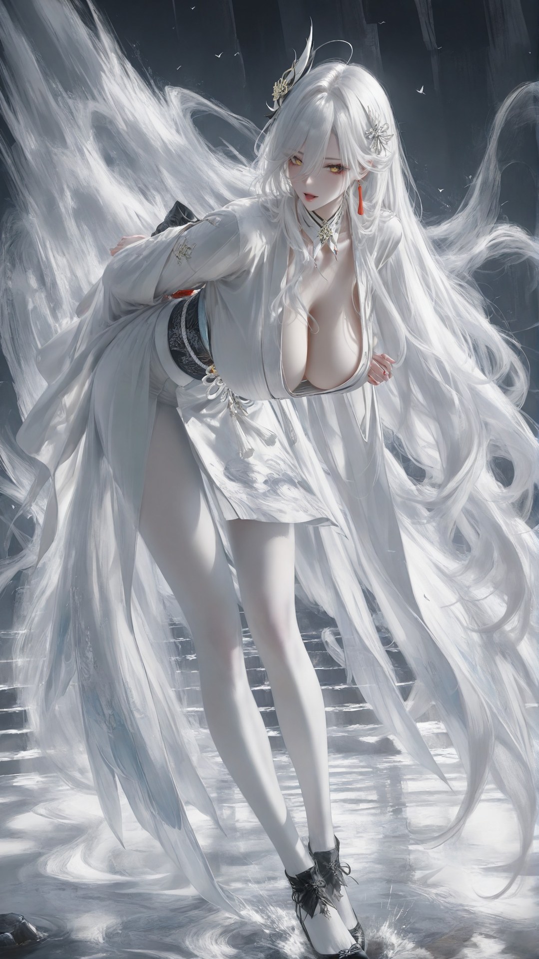 AI Porn - Azur Lane Hakuhou tất trắng, đồ bó sát, chi tiết nude người lớn bộ sưu tập AI 302P