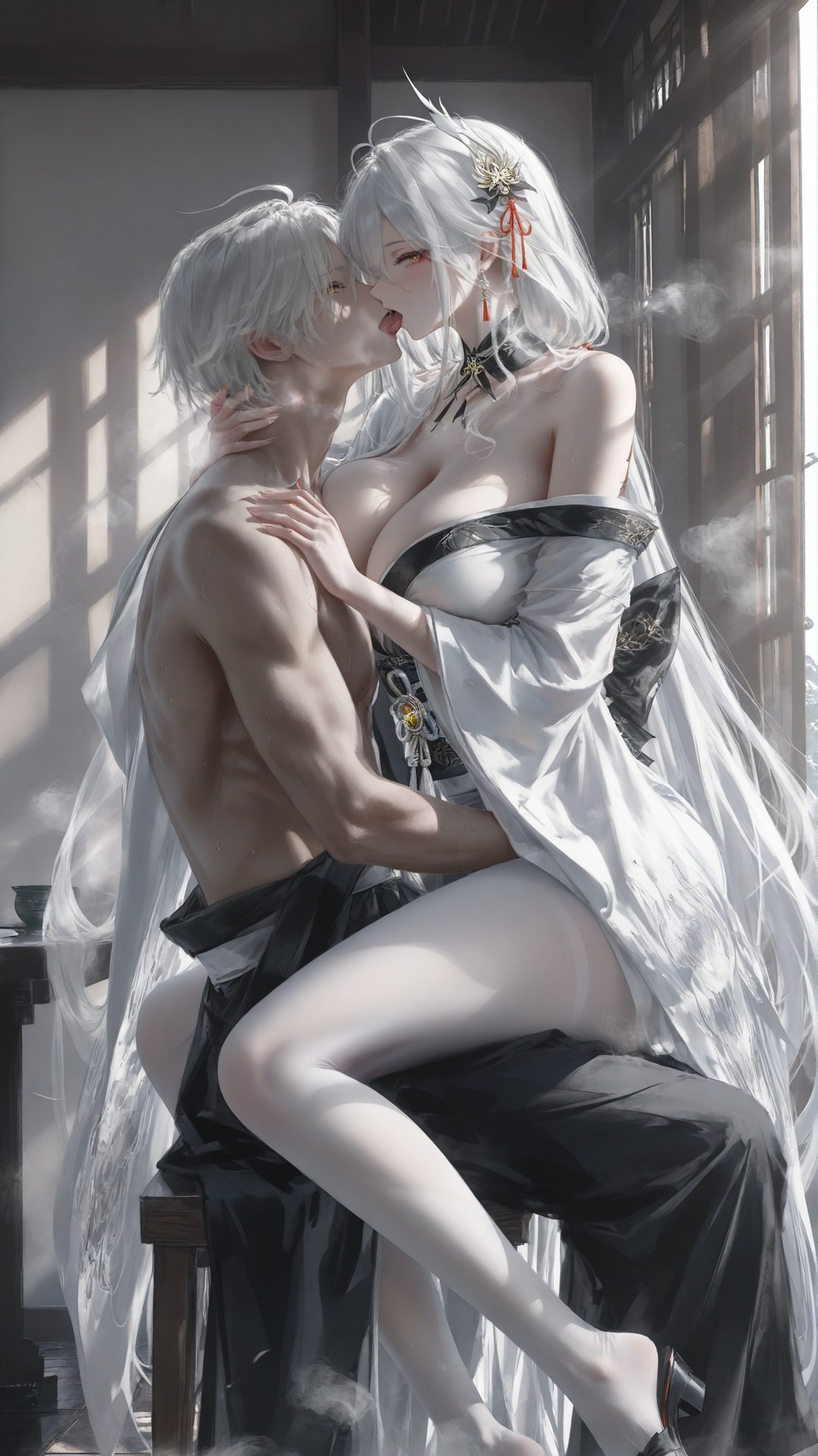 AI Porn - Azur Lane Hakuhou tất trắng, đồ bó sát, chi tiết nude người lớn bộ sưu tập AI 302P