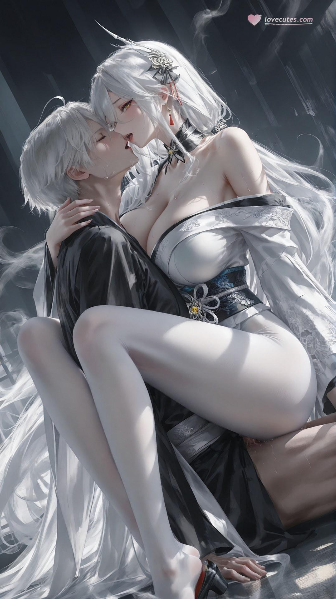 AI Porn - Azur Lane Hakuhou tất trắng, đồ bó sát, chi tiết nude người lớn bộ sưu tập AI 302P