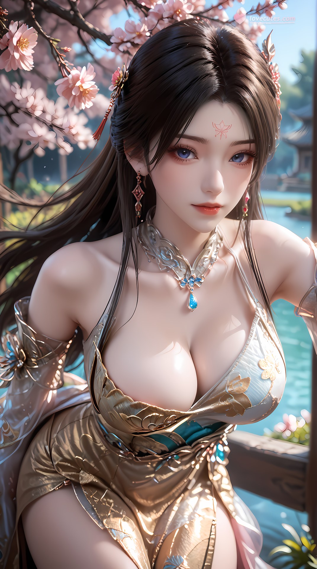AI Porn - Gu Muqing bikini, wet-look styling, explicit nude detail AI Adult Gallery 92P