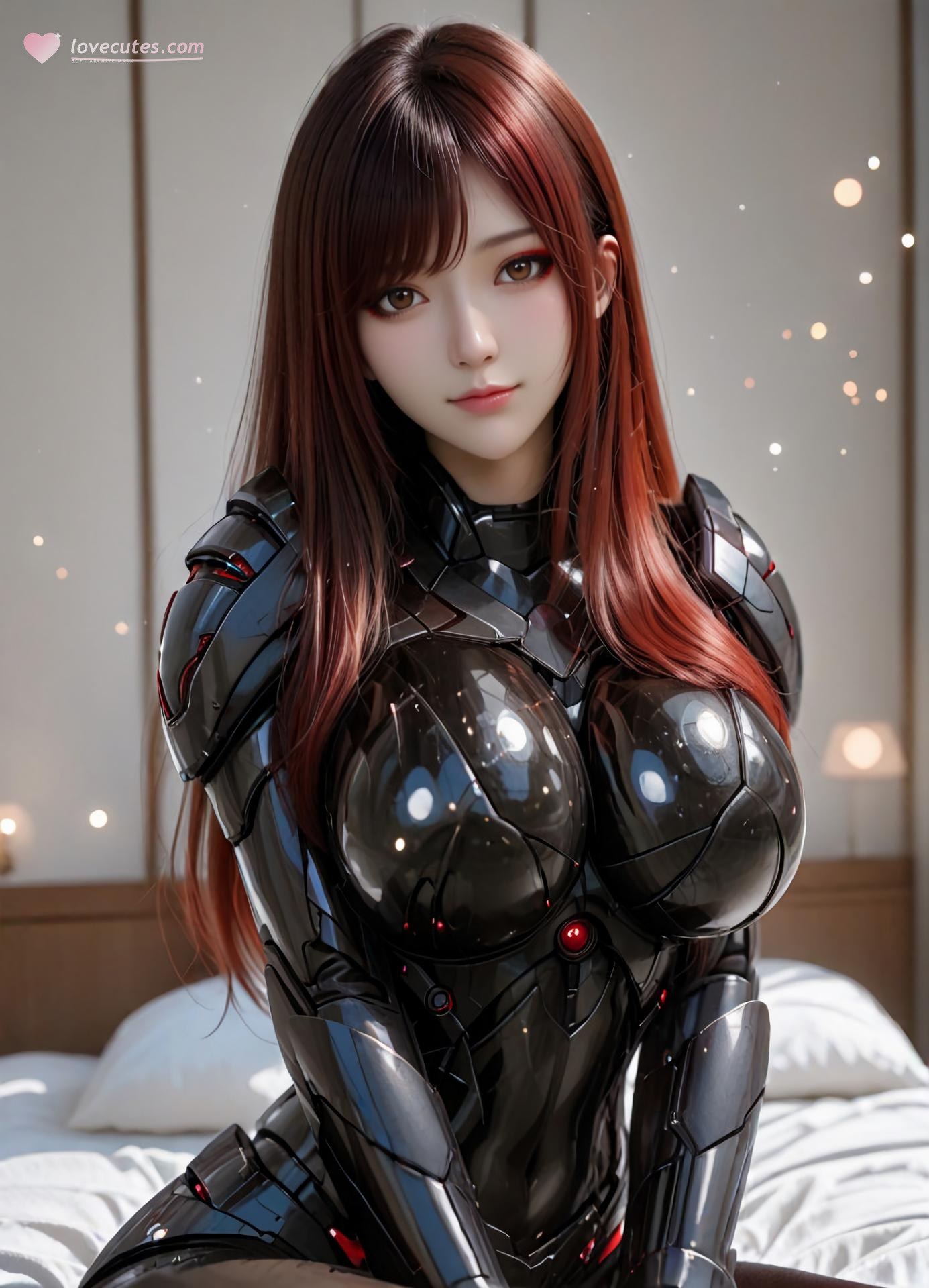 AI Porn - 蔷薇：紧身衣湿身露穴成人向图集 99P