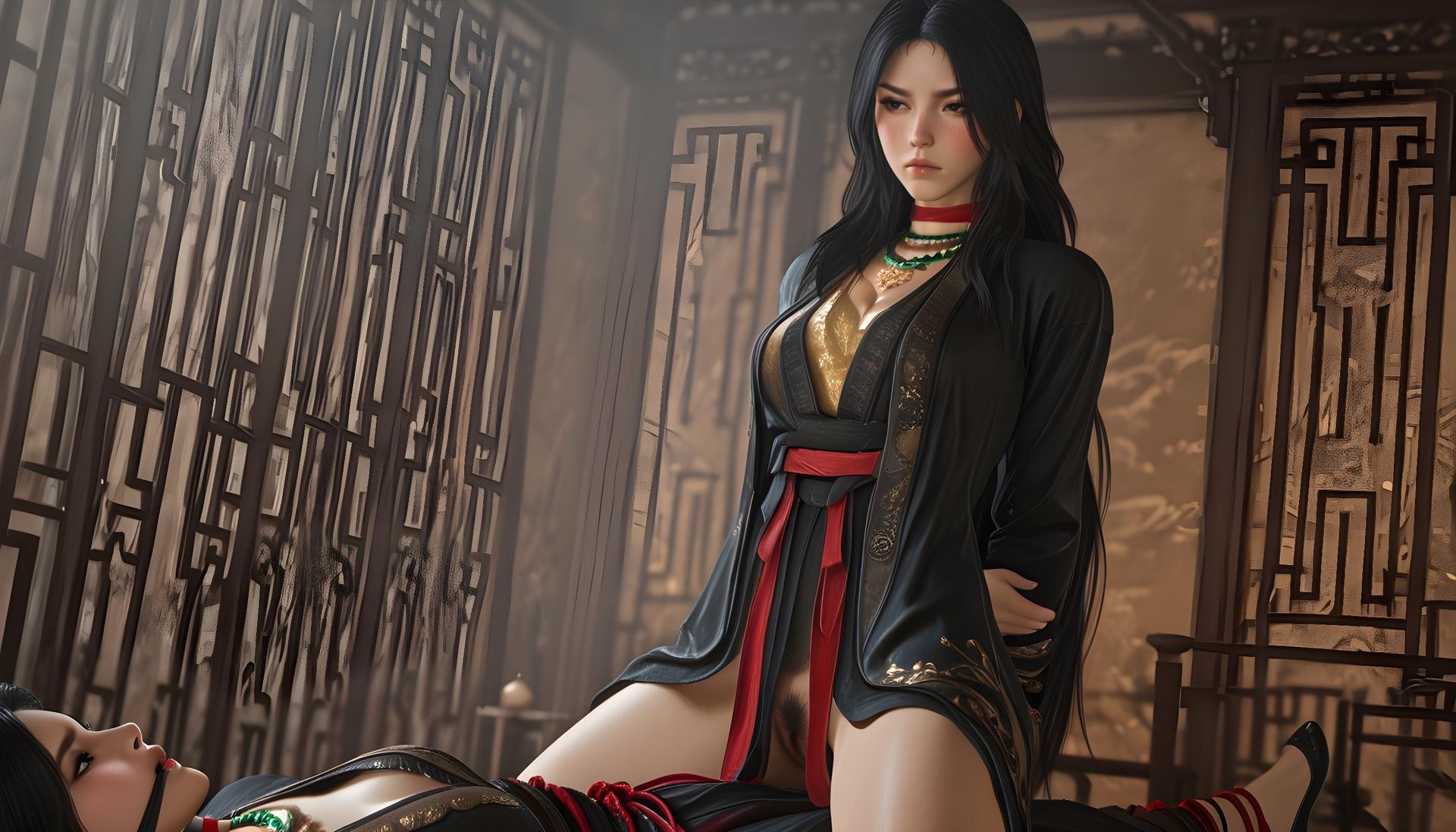 AI Porn - 燕云十六声 千夜：紧身衣湿身露穴成人向图集 562P